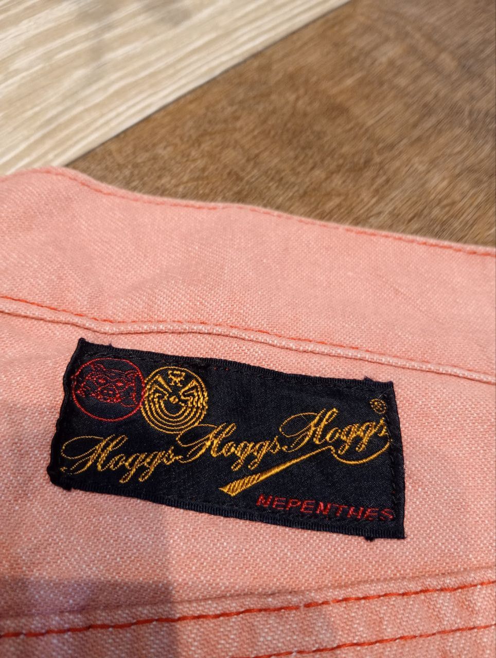 Nepenthes NEPENTHES HOGGS HOGGS HOGGS DENIM PANTS - SIZE 30 PEACH Size US 30 / EU 46 - 3 Thumbnail
