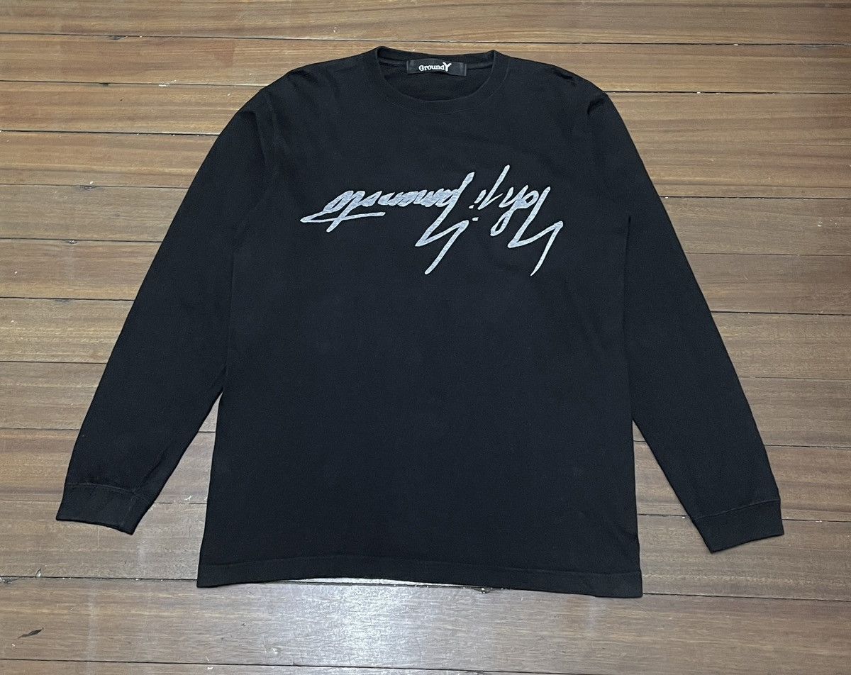 Yohji Yamamoto Very Rare Design Vintage Brand Yohji Yamamoto T-shirt 2000s Size US M / EU 48-50 / 2 - 1 Thumbnail