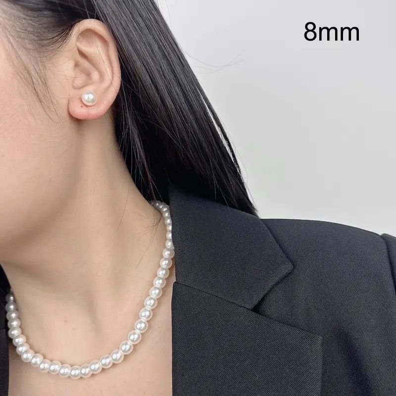 Other 8mm Pearl Bead Bracelet Size ONE SIZE - 1 Thumbnail