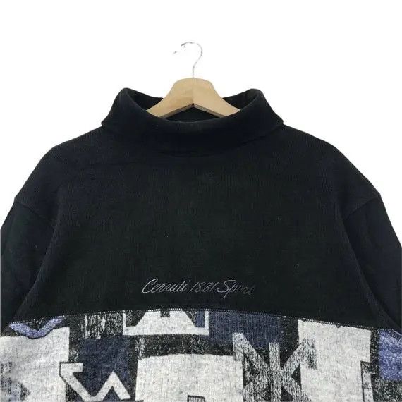 Cerruti 1881 Vtg CERRUTI 1881 NINO SPORT Monogram Sweatshirt Sweater Size M / US 6-8 / IT 42-44 - 3 Thumbnail