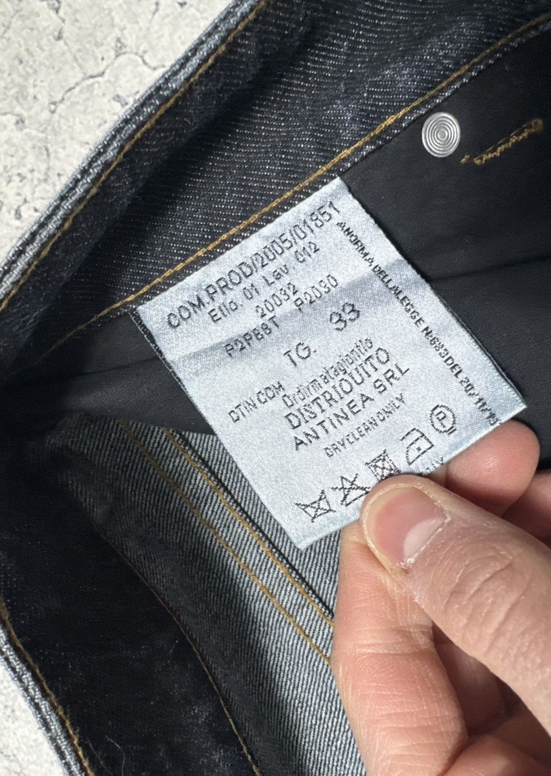 Giorgio Armani Giorgio Armani Jeans Baggy Denim Size US 33 - 7 Thumbnail