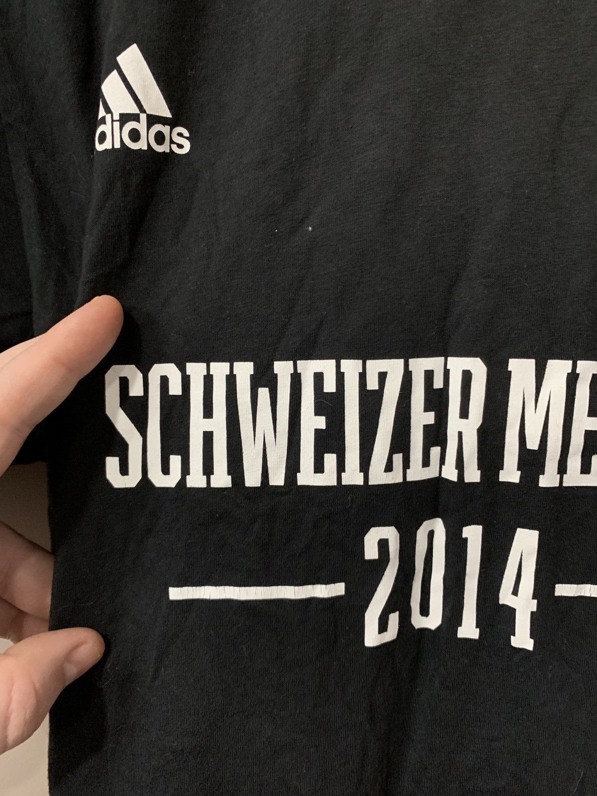 Adidas Basel 1893 2014 Champions Football T shirt Adidas Soccer Size US L / EU 52-54 / 3 - 5 Thumbnail