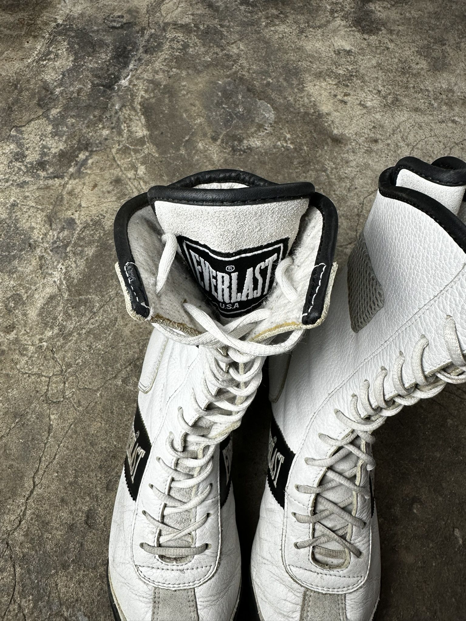 Everlast Rare Y2k Everlast Boxing High Leather Boots 2000s Size US 6.5 / IT 36.5 - 9 Thumbnail