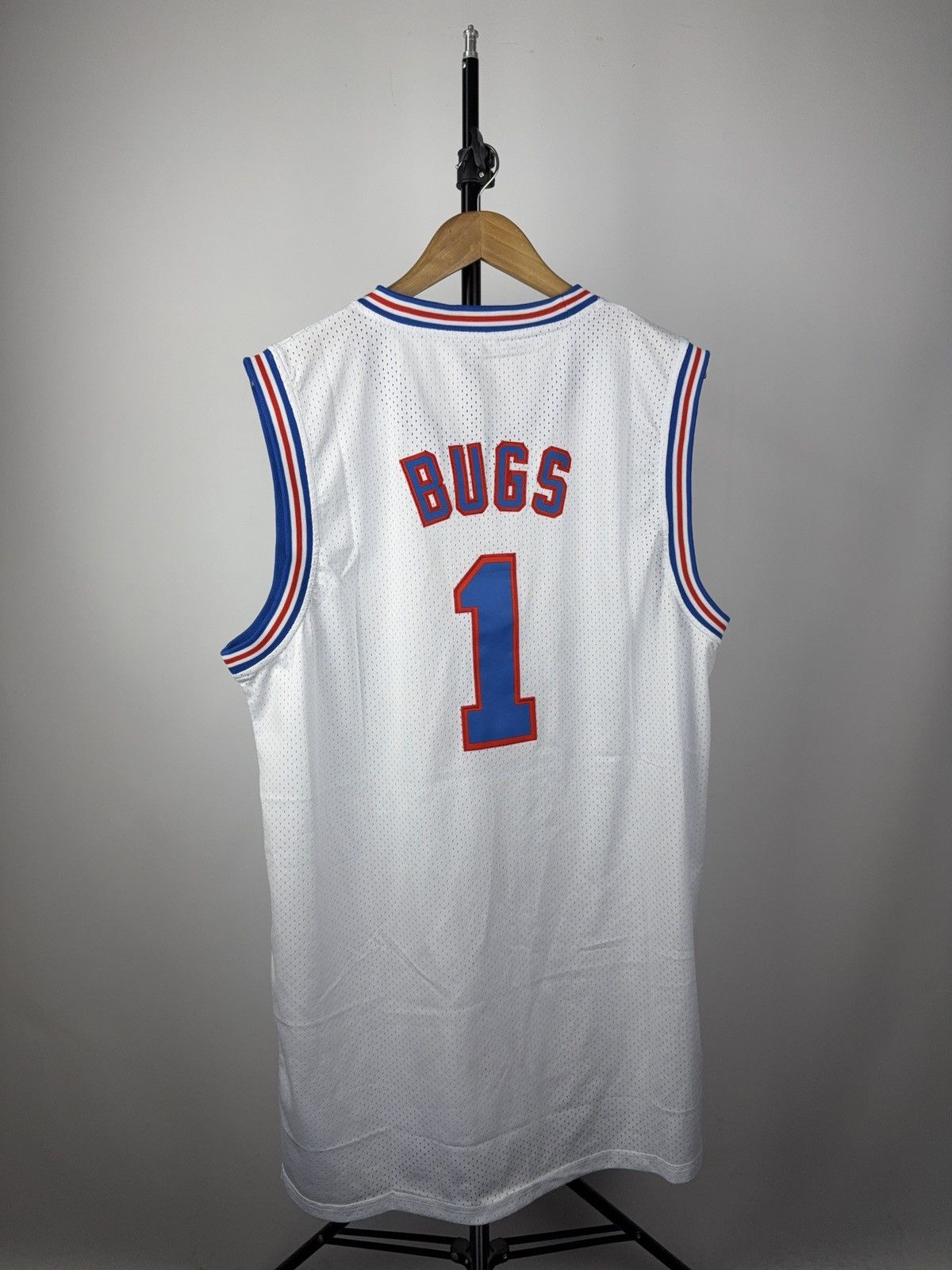 NBA × Vintage Space Jam Bugs Bunny #1 Jersey – Tune Squad Throwback Size US XL / EU 56 / 4 - 6 Thumbnail