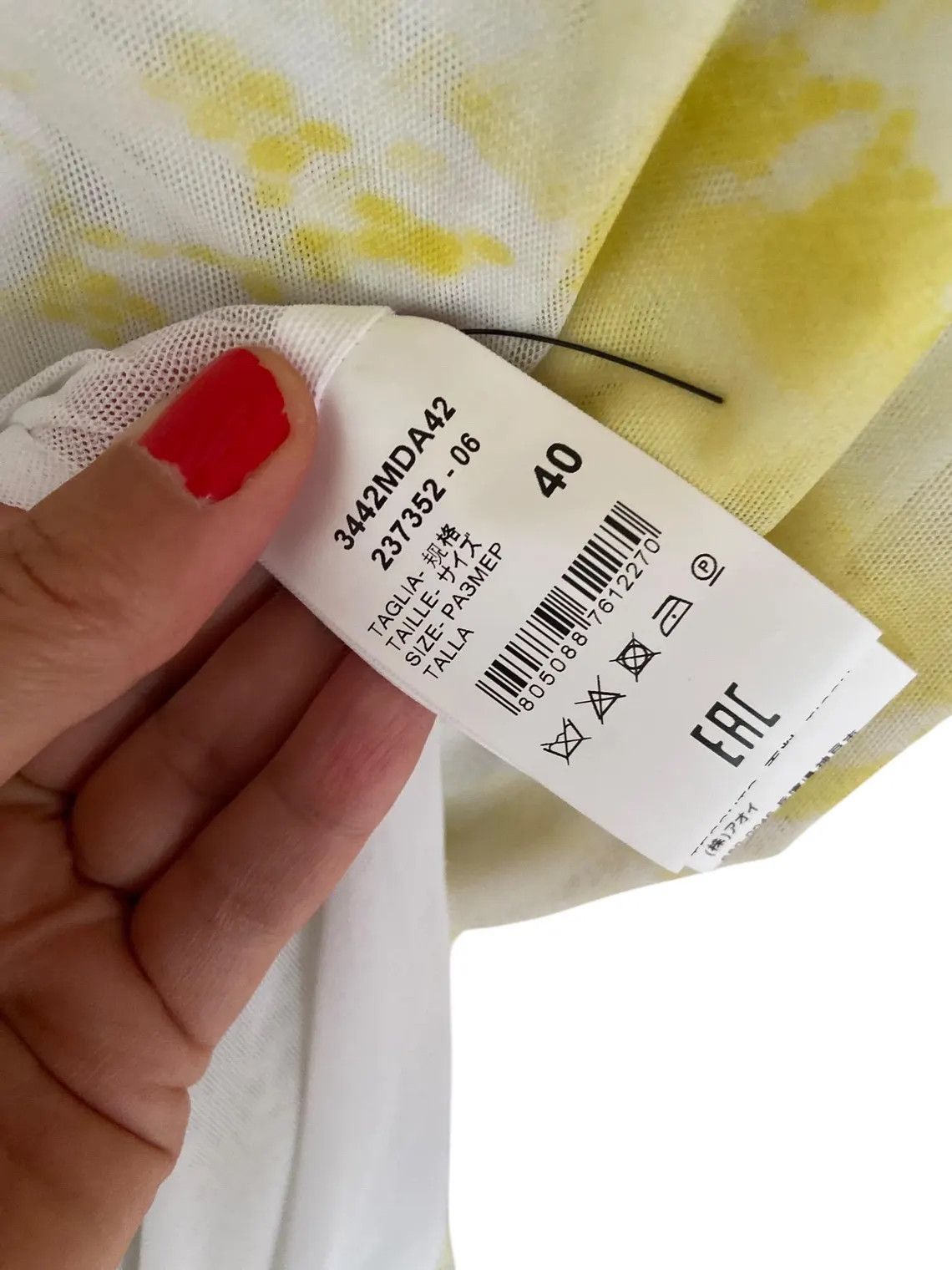 MSGM MSGM Lemon Yellow Midi Dress – Fitted, Runway Archive Size S / US 4 / IT 40 - 6 Thumbnail