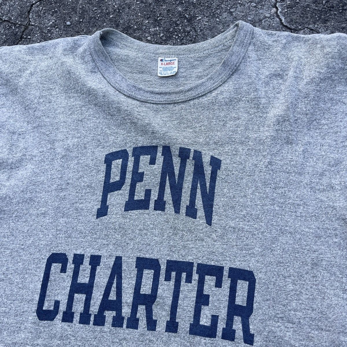 Champion × Vintage Vtg 90s Champion PENN MADE IN USA Single Stitch Shirt Size US XL / EU 56 / 4 - 2 Thumbnail