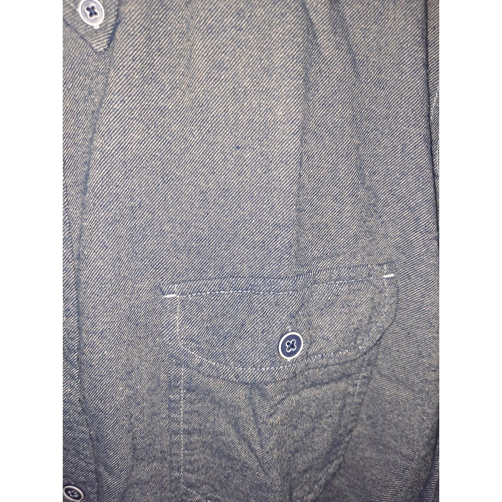 Weatherproof Weatherproof Vintage Gray Button Up Shirt with 2 Pockets Siz Size US XL / EU 56 / 4 - 2 Thumbnail