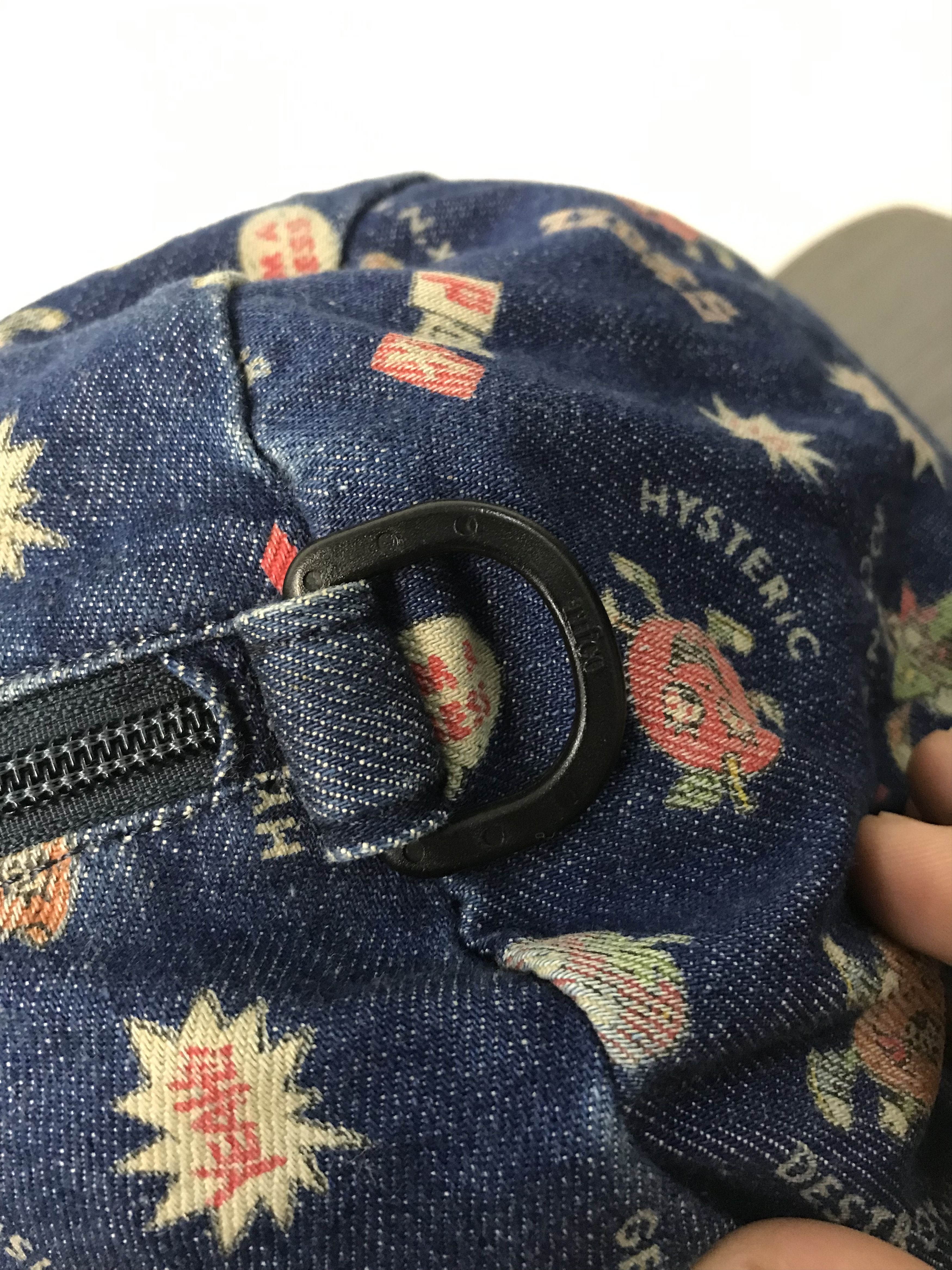 Hysteric Glamour × If Six Was Nine × Japanese Brand Hysteric Glamour Denim Duffle Bag Size ONE SIZE - 9 Thumbnail