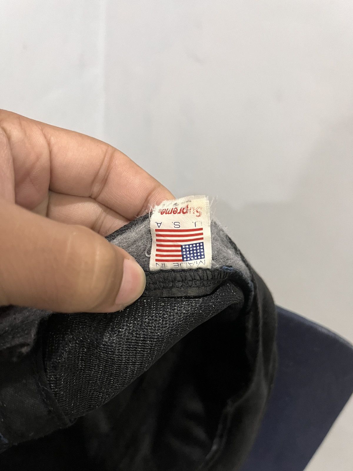 Supreme Supreme Logo Box 5 Panel Navy Size ONE SIZE - 8 Thumbnail