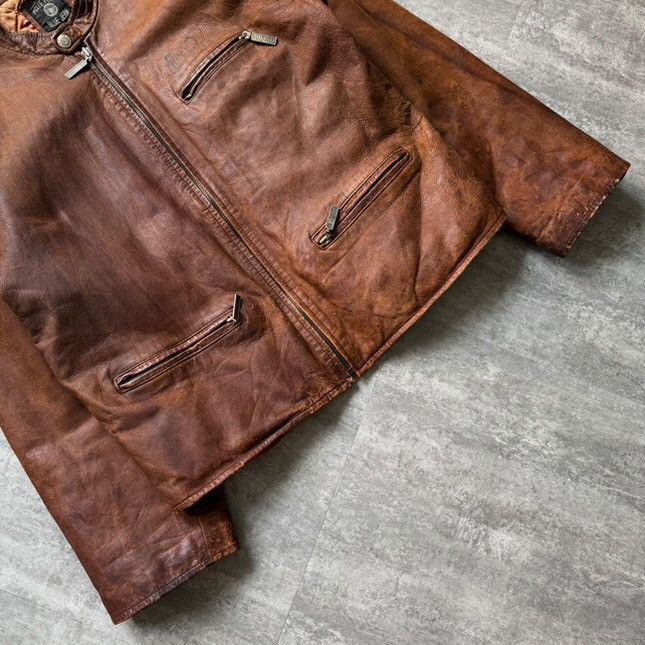 Pelle Pelle Vintage Pelle Pelle leather biker jacket Size US L / EU 52-54 / 3 - 10 Thumbnail