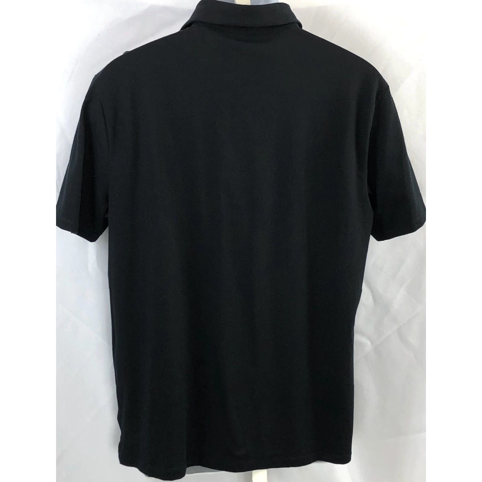 Express Express Polo Shirt Golf 3 Button L Black Geo Stripe Short Sleeve Men’s Casual Shirt Size US L / EU 52-54 / 3 - 3 Thumbnail
