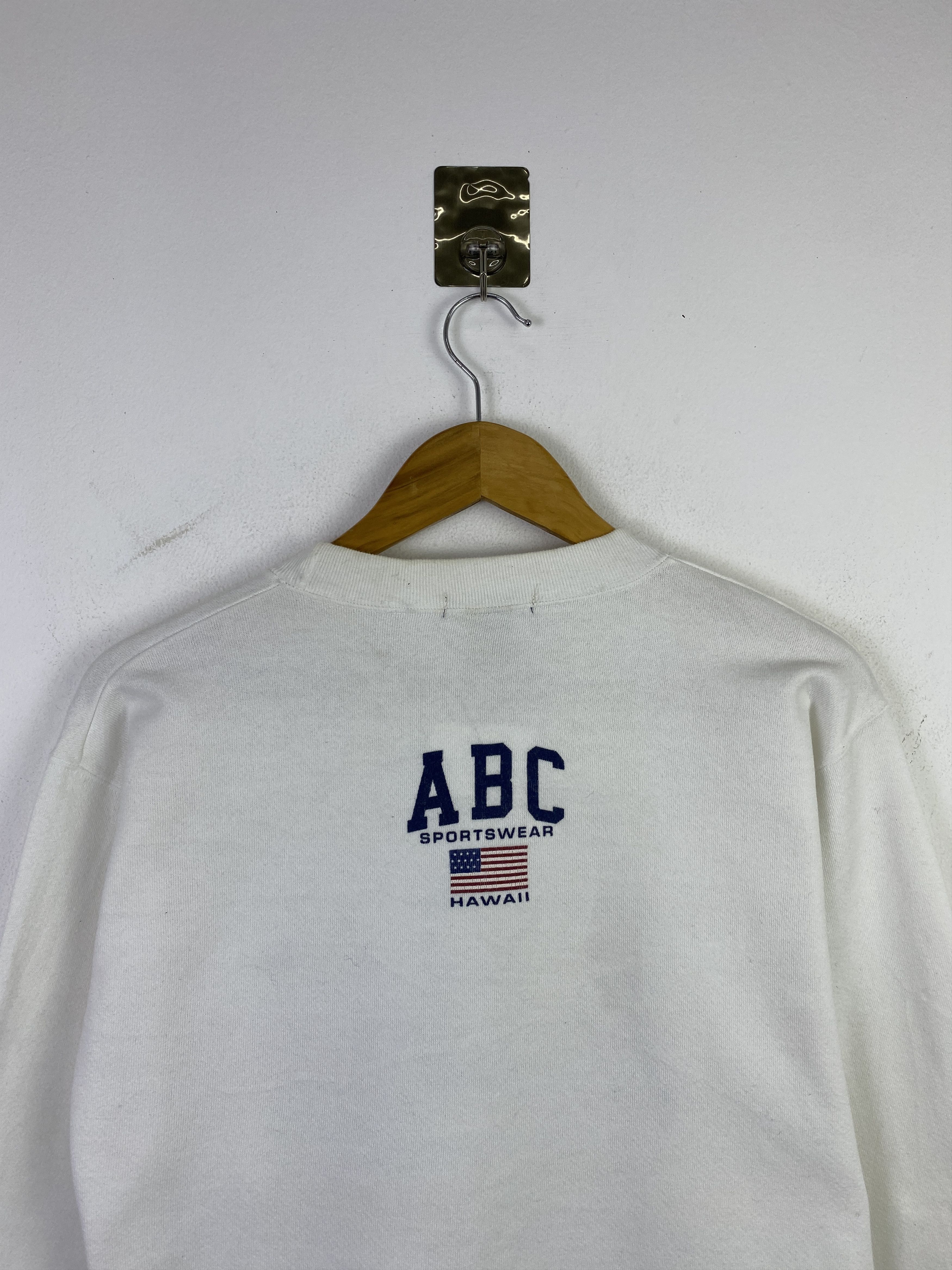 Vintage Vintage 90s ABC Sportswear Wording Sweatshirt SH0380 Size US S / EU 44-46 / 1 - 4 Thumbnail