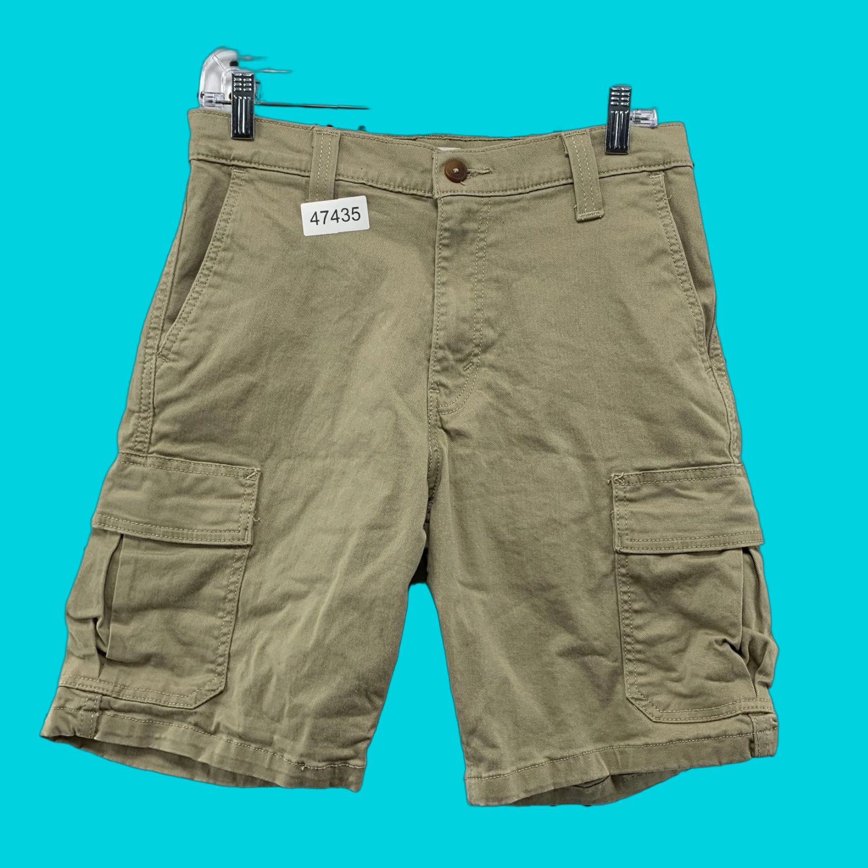 Levi's Levi's Cargo Khaki Shorts Mens 30x10 Relaxed Fit Military Outdoor Casual Summer Beige Size US 30 / EU 46 - 1 Thumbnail