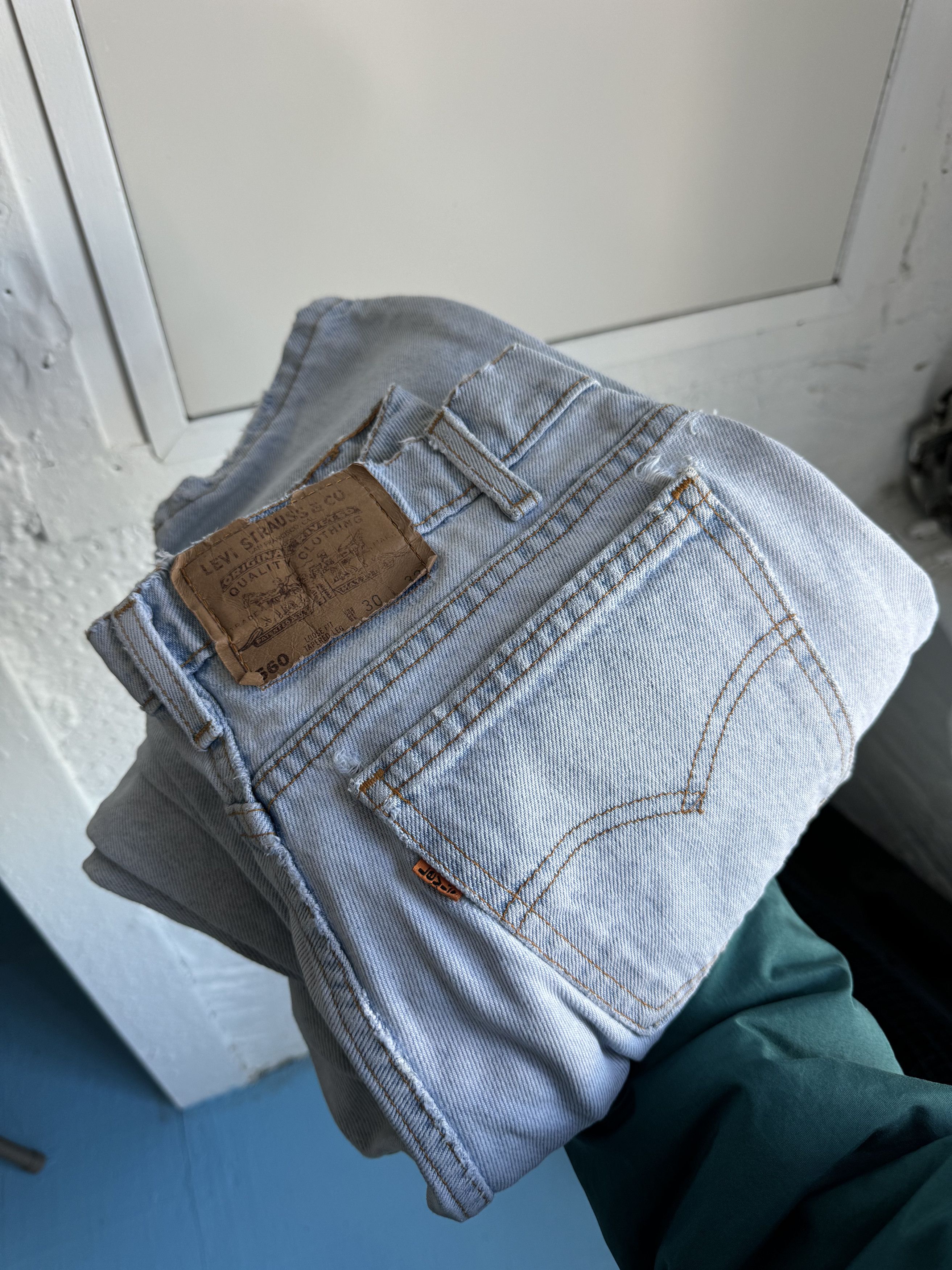 Levi's Vintage 90's Levi's 560 Jeans Size US 30 / EU 46 - 5 Thumbnail