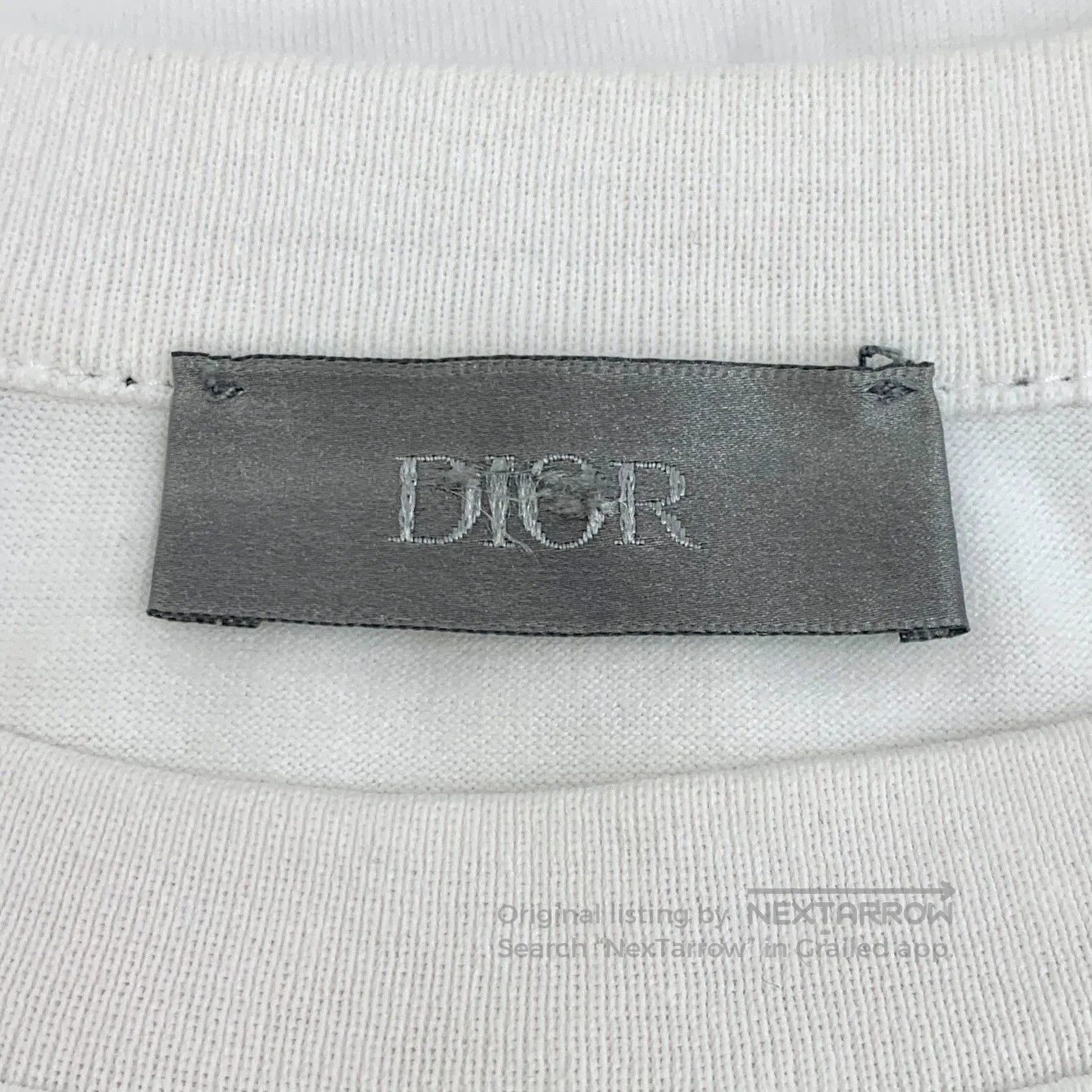 Dior dior white tiger embroidery short sleeve t-shirt. Size US XXS / EU 40 - 6 Thumbnail