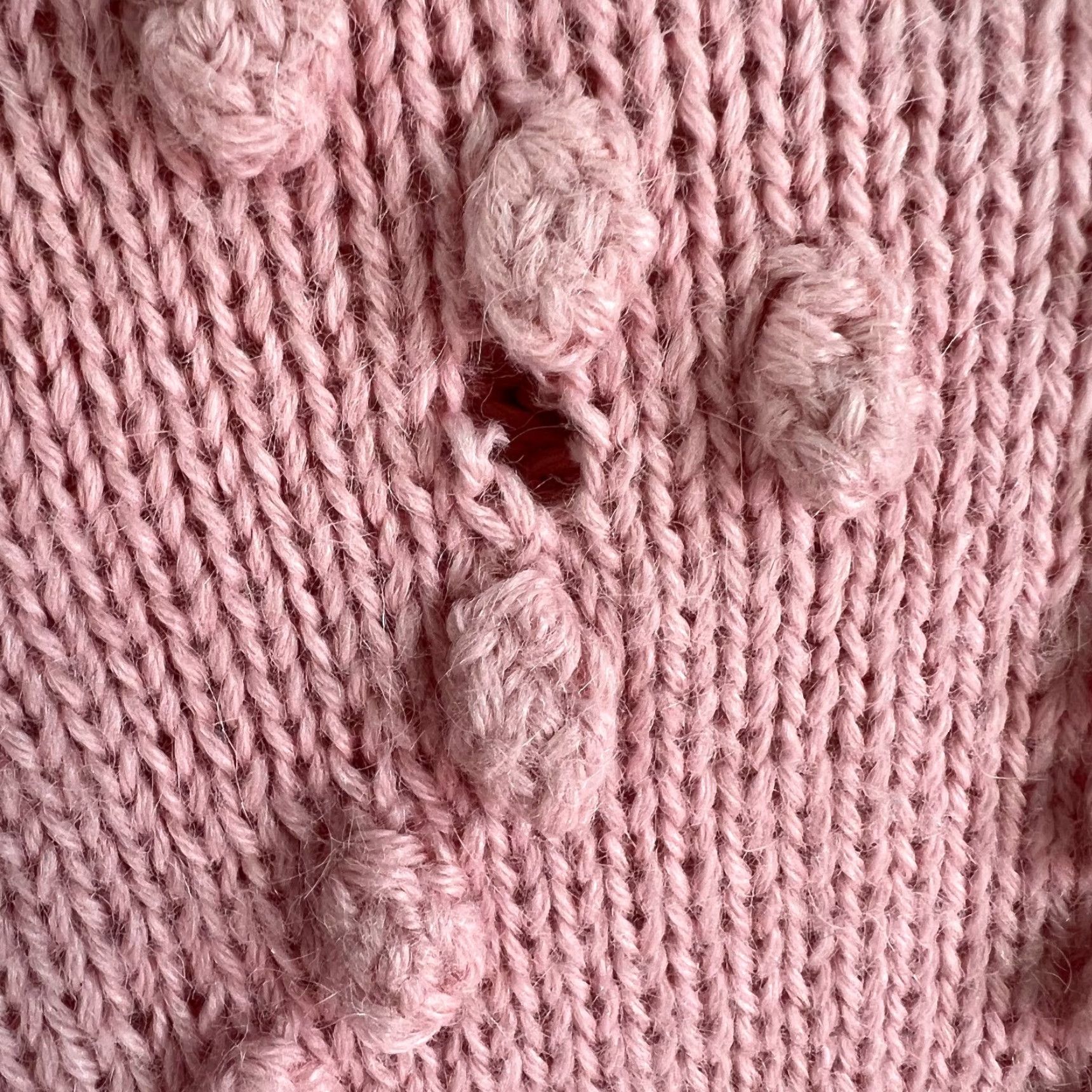 Pinko Roberta Frost Pink Cable-Knit Pullover Sweater - Women's Size L - Mock Neck, Alpaca, Casual, Solid, Long Sleeve Size L / US 10 / IT 46 - 5 Thumbnail