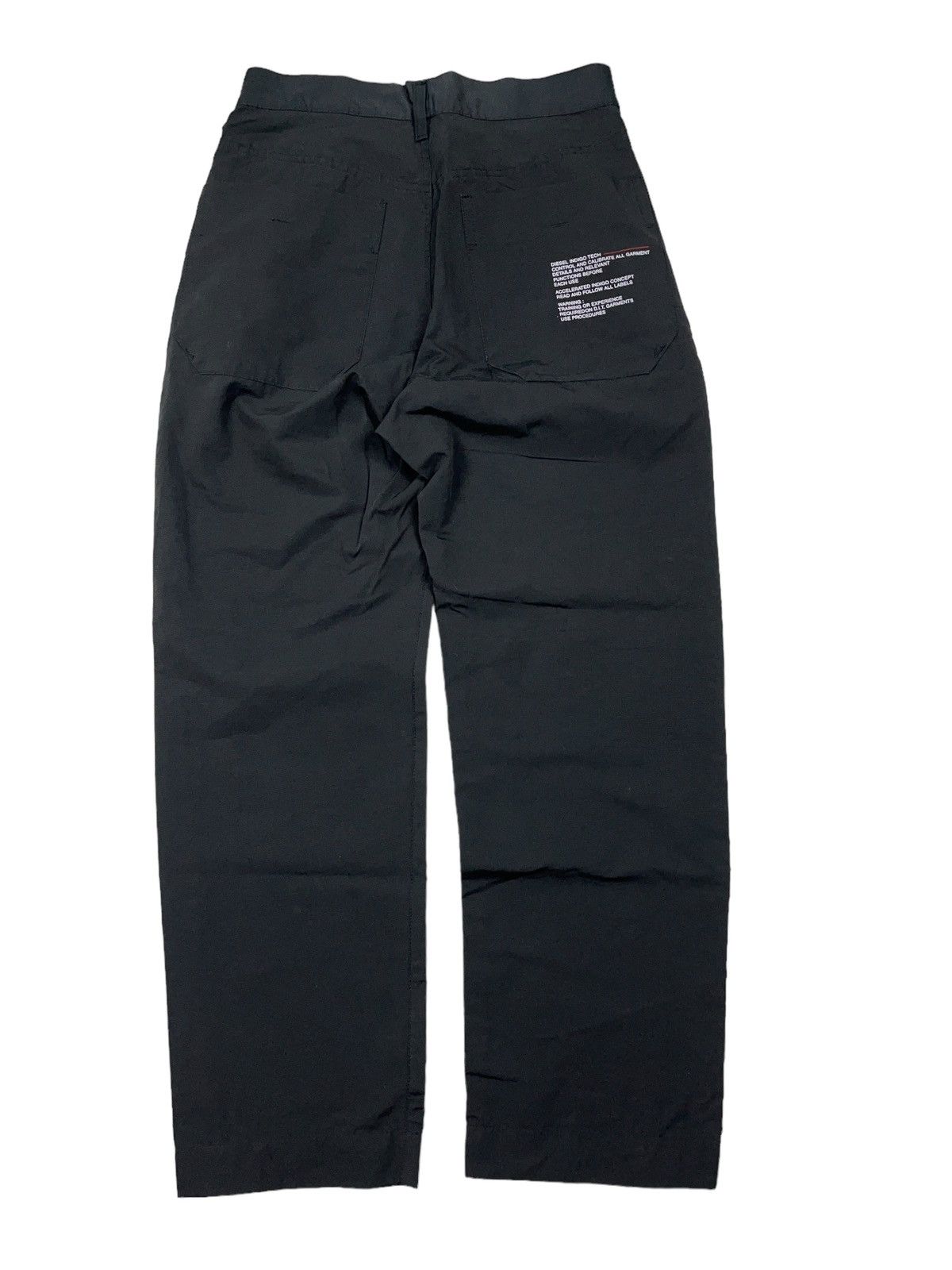 Diesel × Japanese Brand × Vintage Vintage Diesel Indigo Tech Pants Jeans Size US 29 - 3 Thumbnail
