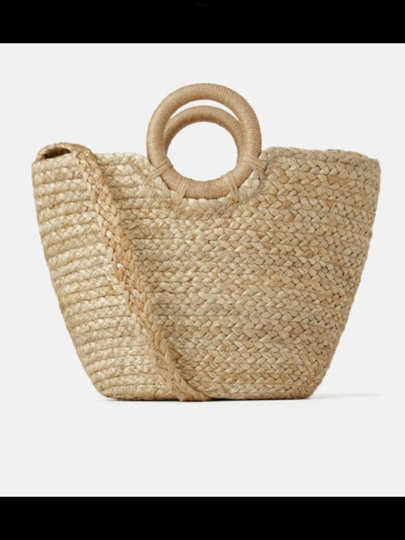 Zara Zara natural tote bag BNWT Size ONE SIZE - 1 Preview