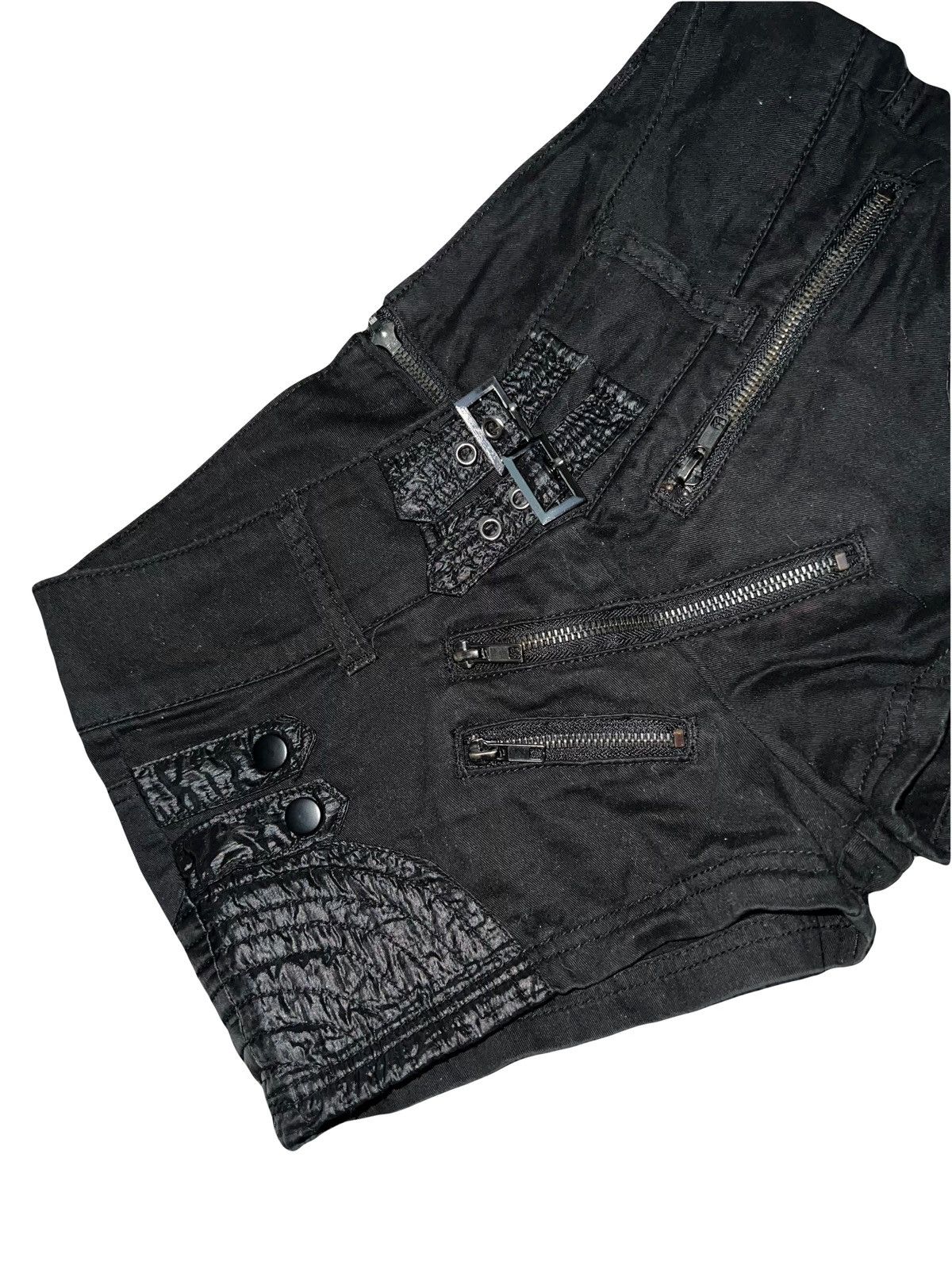 Japanese Brand Japanese grunge micro shorts 🖤🧛🏻‍♀️ Size 28" / US 6 / IT 42 - 3 Thumbnail