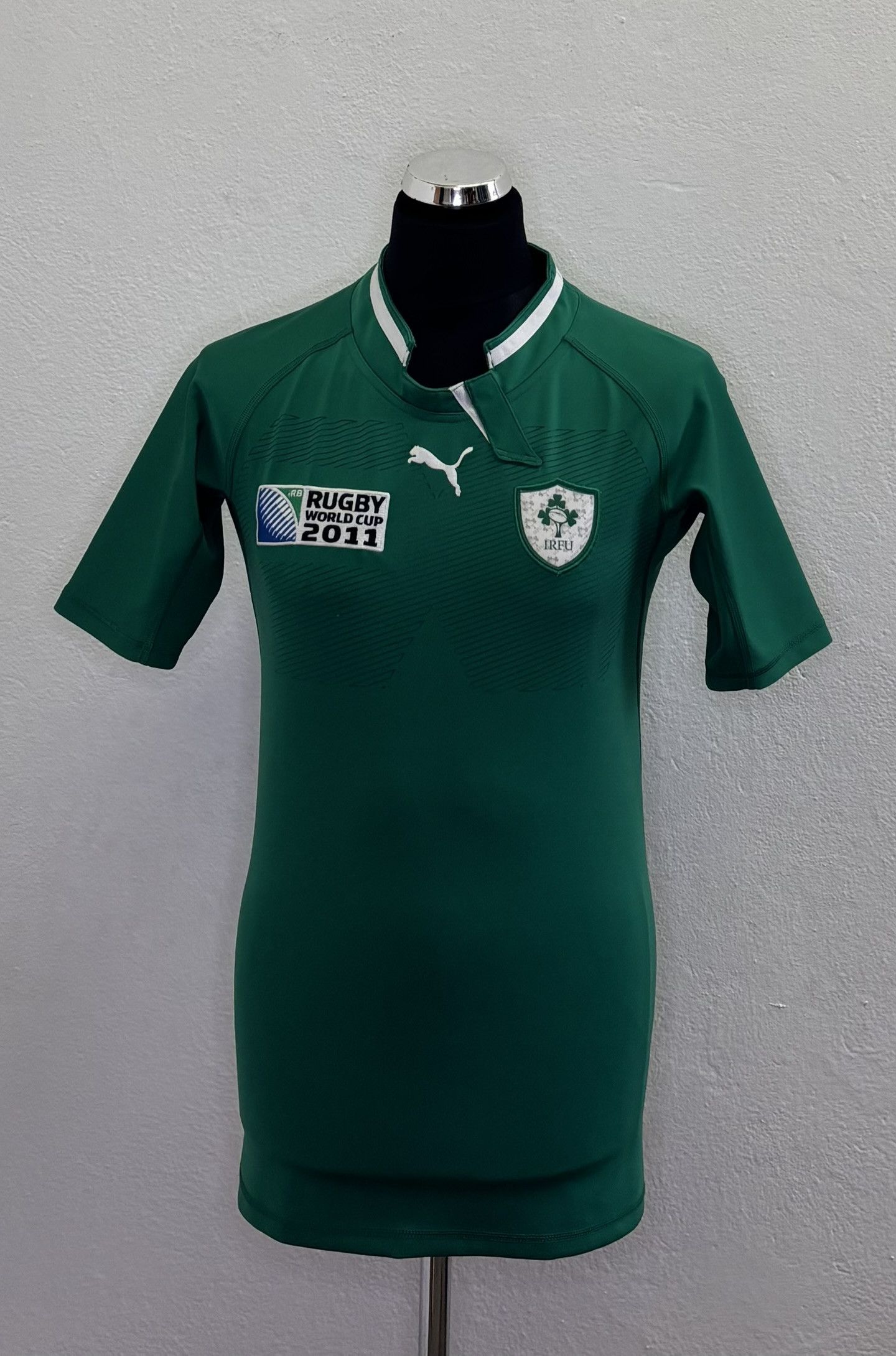 Puma Ireland Rugby 2011 Puma Player Issue Shirt Medium Size US M / EU 48-50 / 2 - 1 Thumbnail