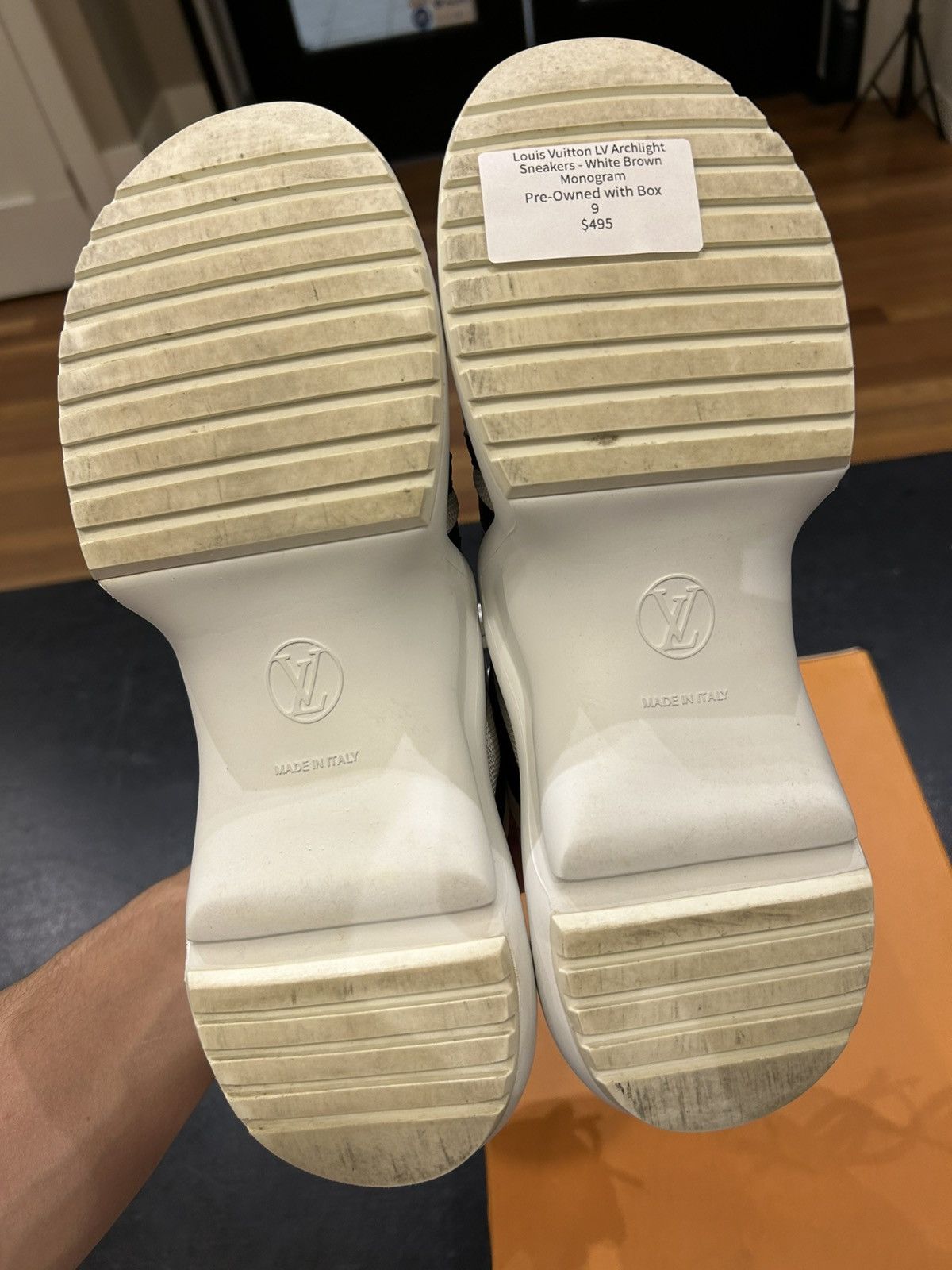 Louis Vuitton Louis Vuitton Archlight Sneakers - Brown Monogram/white Size US 9 / EU 42 - 5 Thumbnail