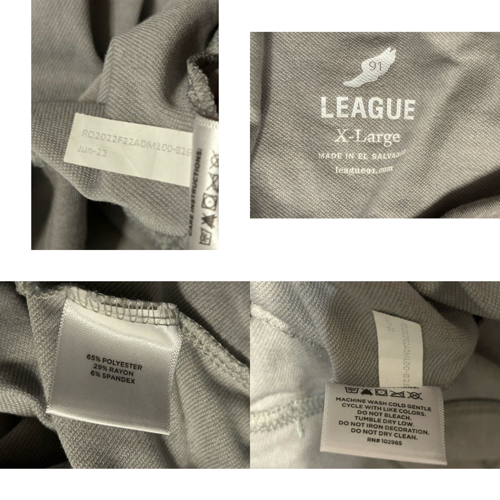 Vintage VINTAGE Allegheny College Gators Hoodie Lightweight Adult XL Gray Pocket 91 League Logo Pullover Hooded Long Sleeve Unisex Mens Womens Size US XL / EU 56 / 4 - 8 Thumbnail