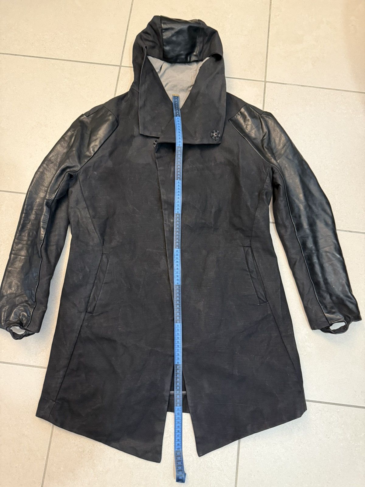 Boris Bidjan Saberi AW13-14 Runway COAT1 Size US M / EU 48-50 / 2 - 17 Thumbnail
