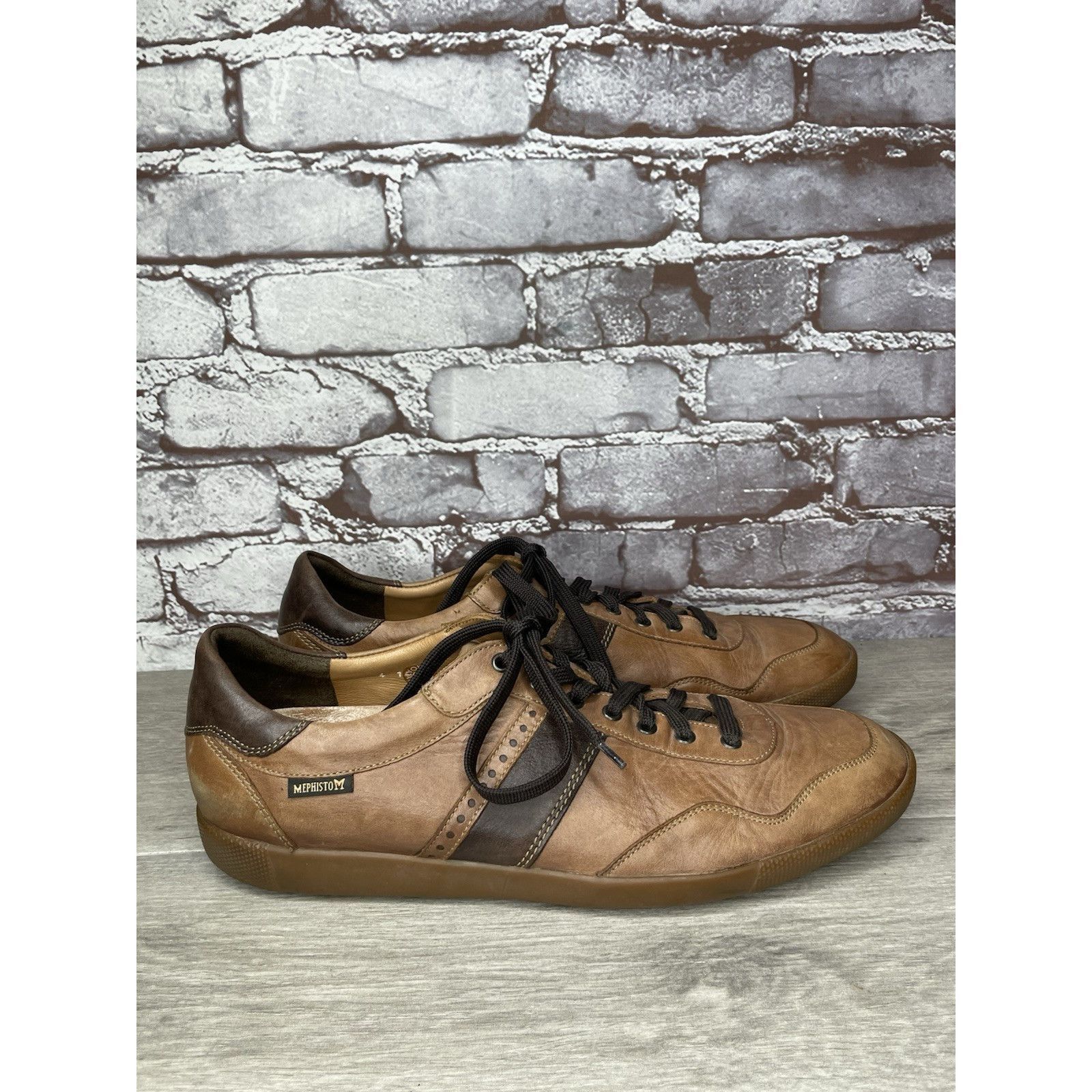 Mephisto Mephisto Chestnut Brown Leather Steve Urban Sneaker Shoes Me Size US 10.5 / EU 43-44 - 12 Thumbnail