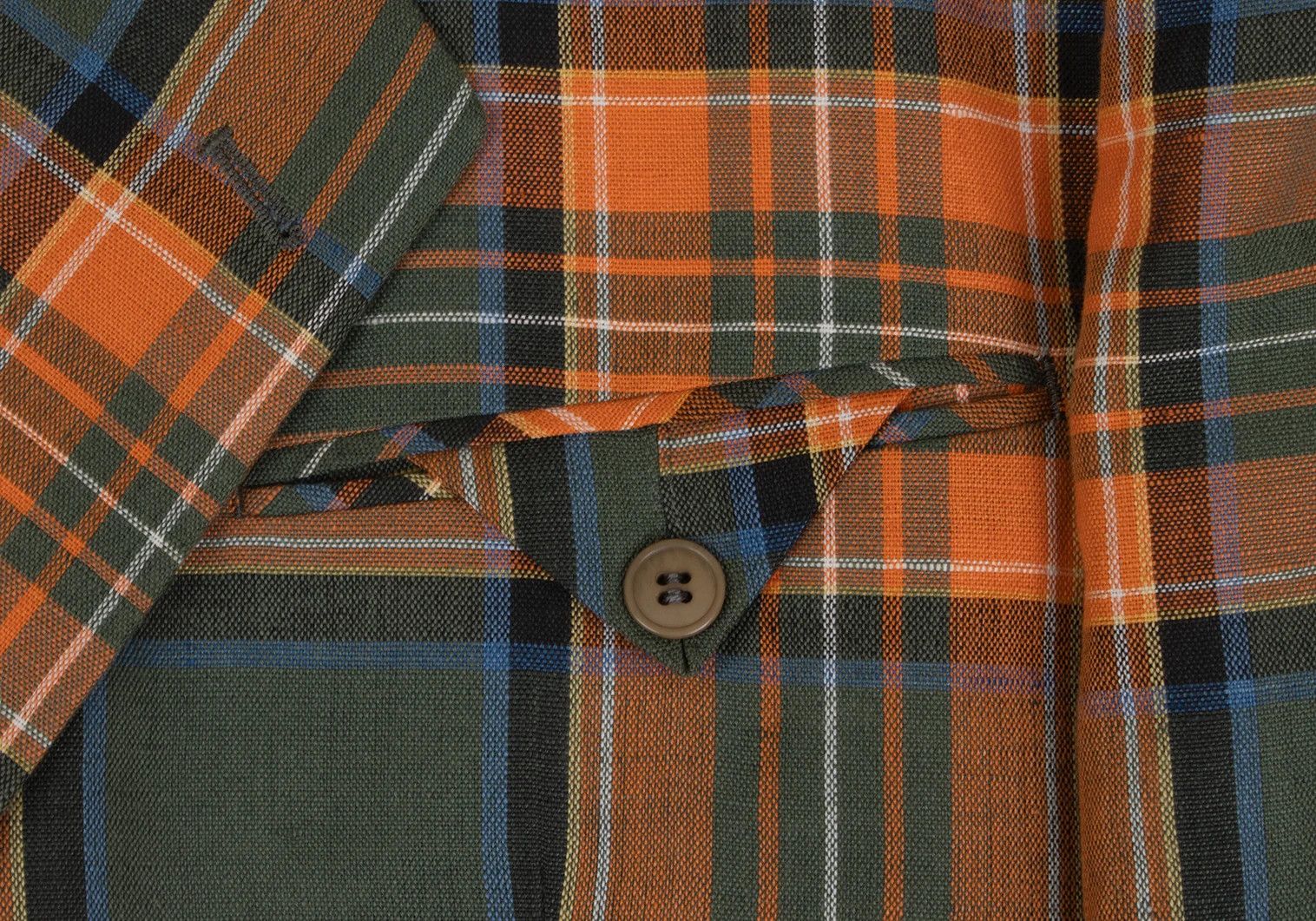 Jean Paul Gaultier Linen Cotton Tartan Check 3B Jacket Multi M Size Size US M / EU 48-50 / 2 - 5 Thumbnail