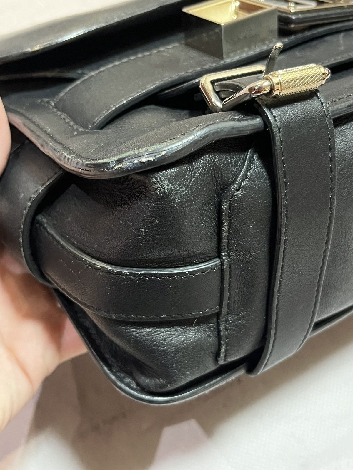 Designer × Genuine Leather × Proenza Schouler Proenza Schouler PS11 Crossbody Leather Bag Size ONE SIZE - 8 Thumbnail