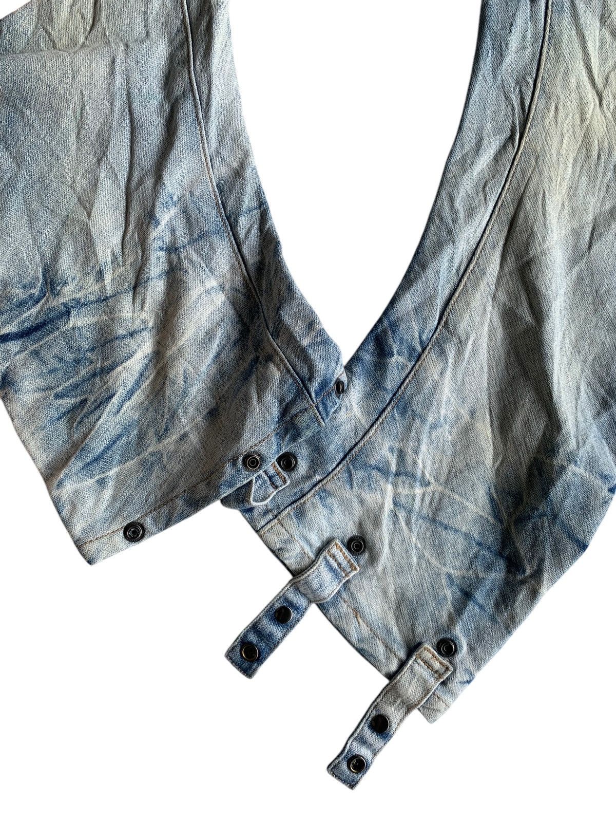 PPFM RARE💥PPFM JAPANESE PUNK BONDAGE STYLE CURVE BANANA JEANS🎌☠️ Size US 30 / EU 46 - 9 Thumbnail