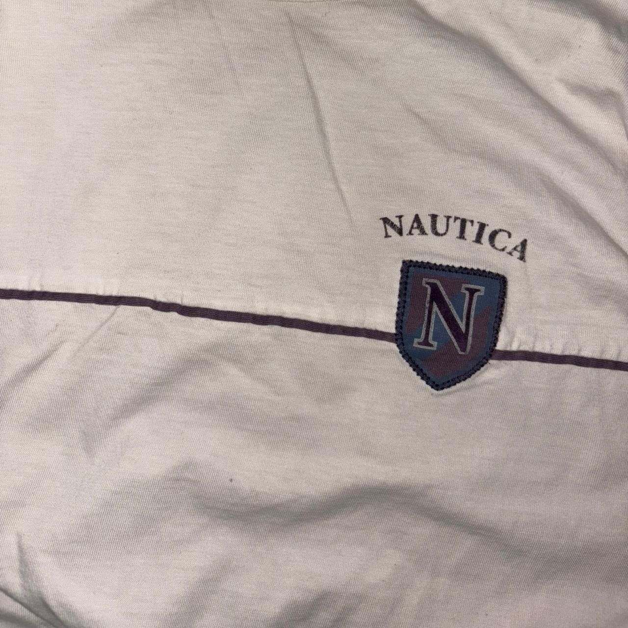 Nautica × Vintage Rare Nautica - Long Sleeve T shirt - Size L Size US L / EU 52-54 / 3 - 3 Thumbnail