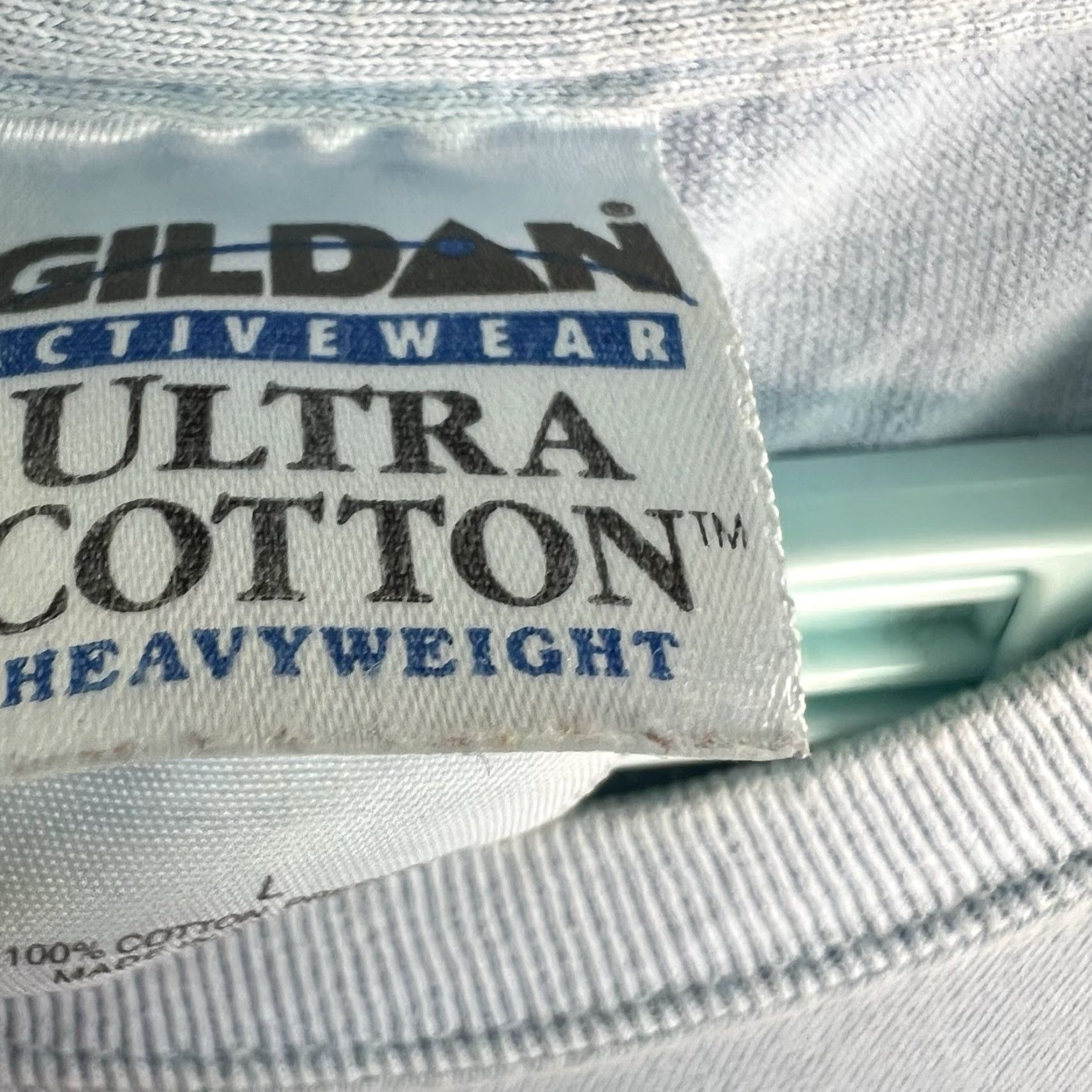 Gildan VTG Loretta Lynn Concert Tour T-Shirt Adult L Blue Short Sleeve 90s Vintage Gildan Ultra Cotton Men Shirt Size L Logo Graphic Print Size US L / EU 52-54 / 3 - 4 Thumbnail