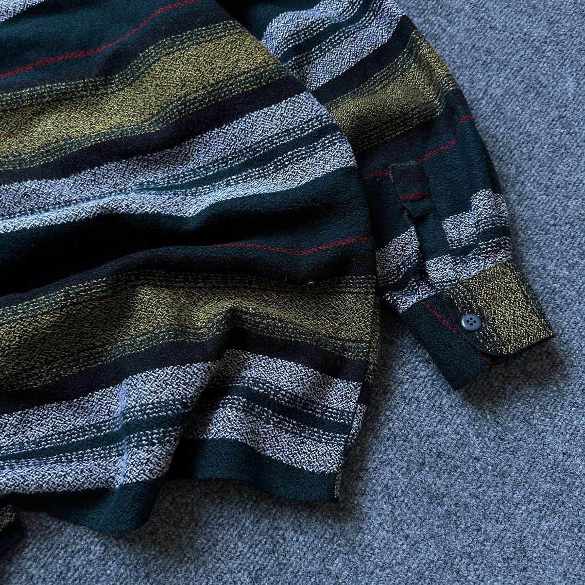 Western Rise VTG Stripped Shirt Button Up Size XL Western 00s USA Hype Size US XL / EU 56 / 4 - 13 Thumbnail