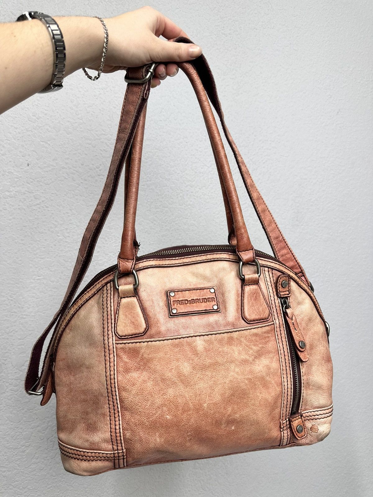 A.S.98 Vintage Japan Leather Bag Kapital Messenger Y2K Rare GOA Size ONE SIZE - 2 Thumbnail