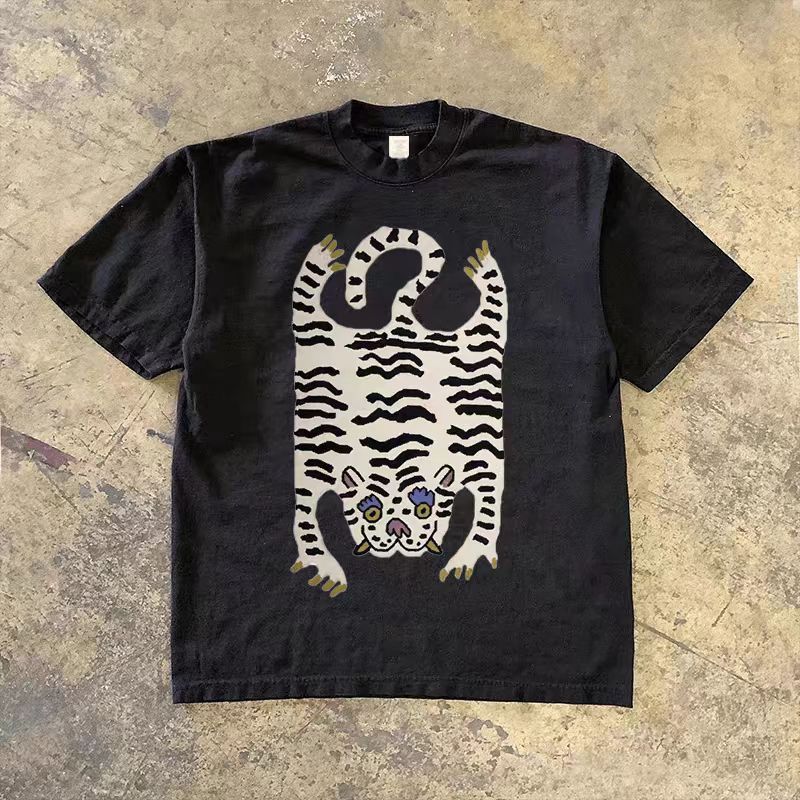 Other Tiger pattern casual vintage cotton t-shirt Size US M / EU 48-50 / 2 - 1 Thumbnail