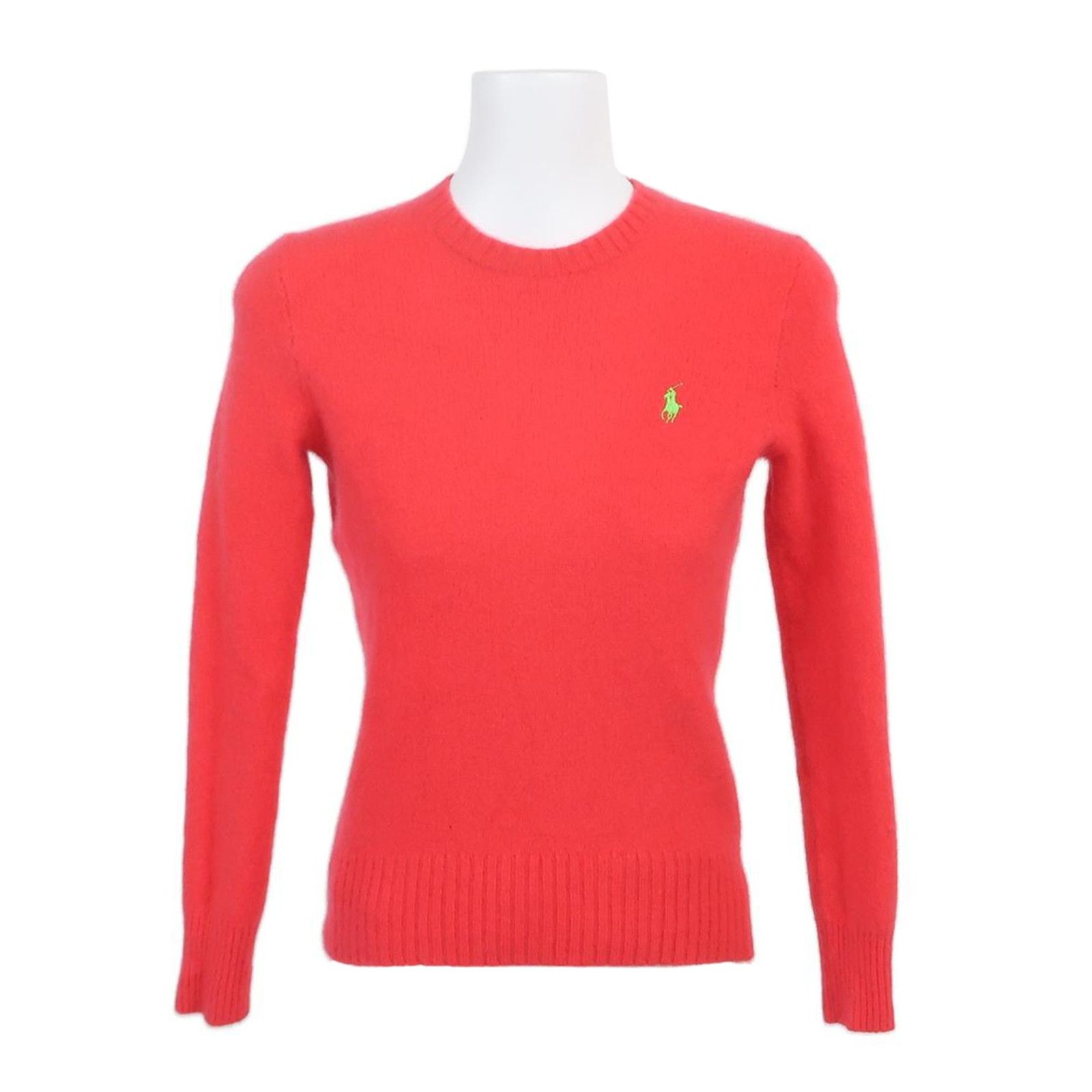 Polo Ralph Lauren Polo Ralph Lauren Wool Cashmere Crewneck Sweater S Size S / US 4 / IT 40 - 1 Thumbnail