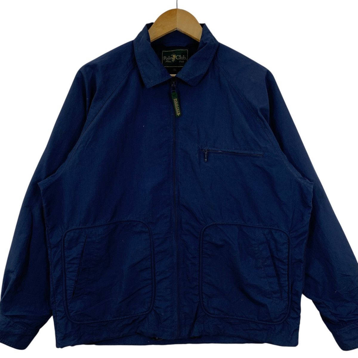 Beverly Hills Polo Club Vintage 90s POLO CLUB PONY Classic Design Jacket Windbreaker Size US L / EU 52-54 / 3 - 6 Thumbnail