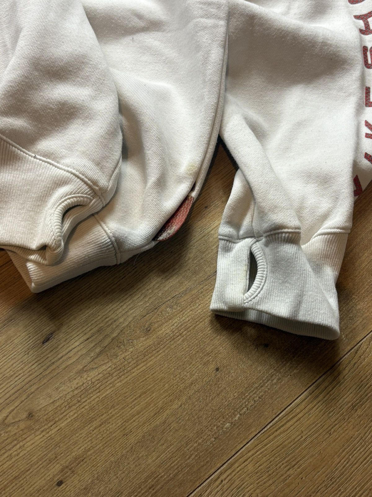 Nike 00s Nike Shox Vintage Big Logo Drill Spellout Sweatshirt Y2K Size US L / EU 52-54 / 3 - 6 Thumbnail