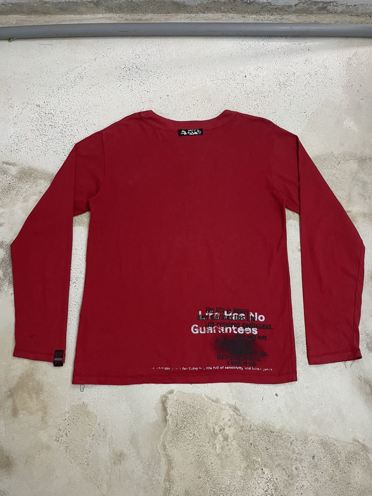 20471120 Dangerous Warning Punk Emo Cyber Gothic Tokyo Punk Size US L / EU 52-54 / 3 - 2 Thumbnail