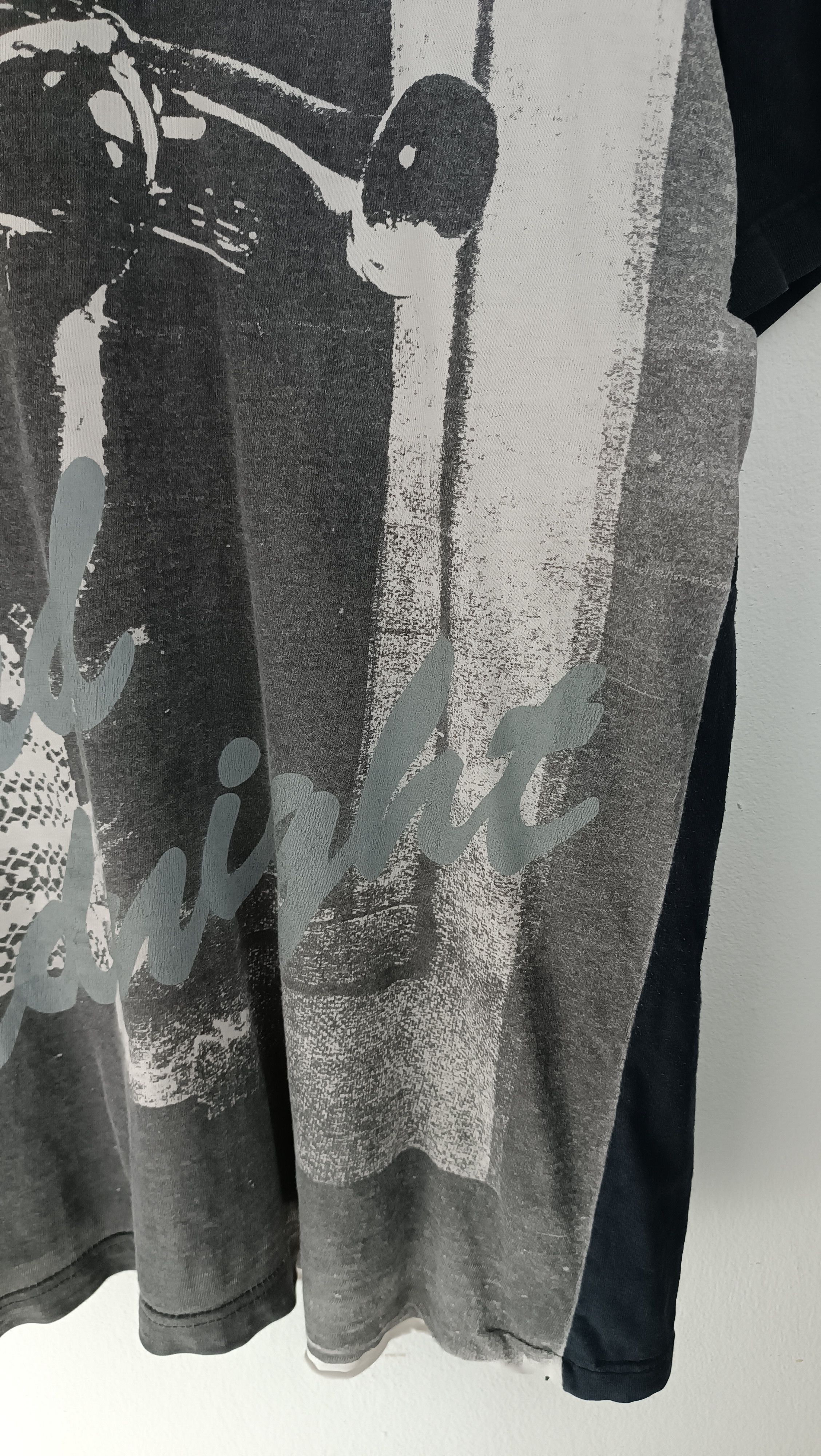 Japanese Brand VINTAGE Y2K ROUND MIDNIGHT MOSQUITOHEAD LGB IFSIXWASNINE TEE Size US XL / EU 56 / 4 - 6 Thumbnail