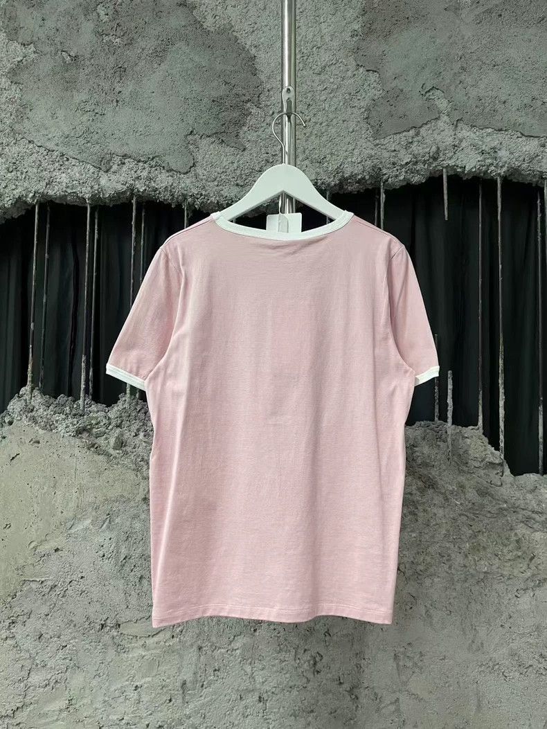 Celine Celine Embroidered Logo Short Sleeve Tshirt Size US M / EU 48-50 / 2 - 2 Thumbnail
