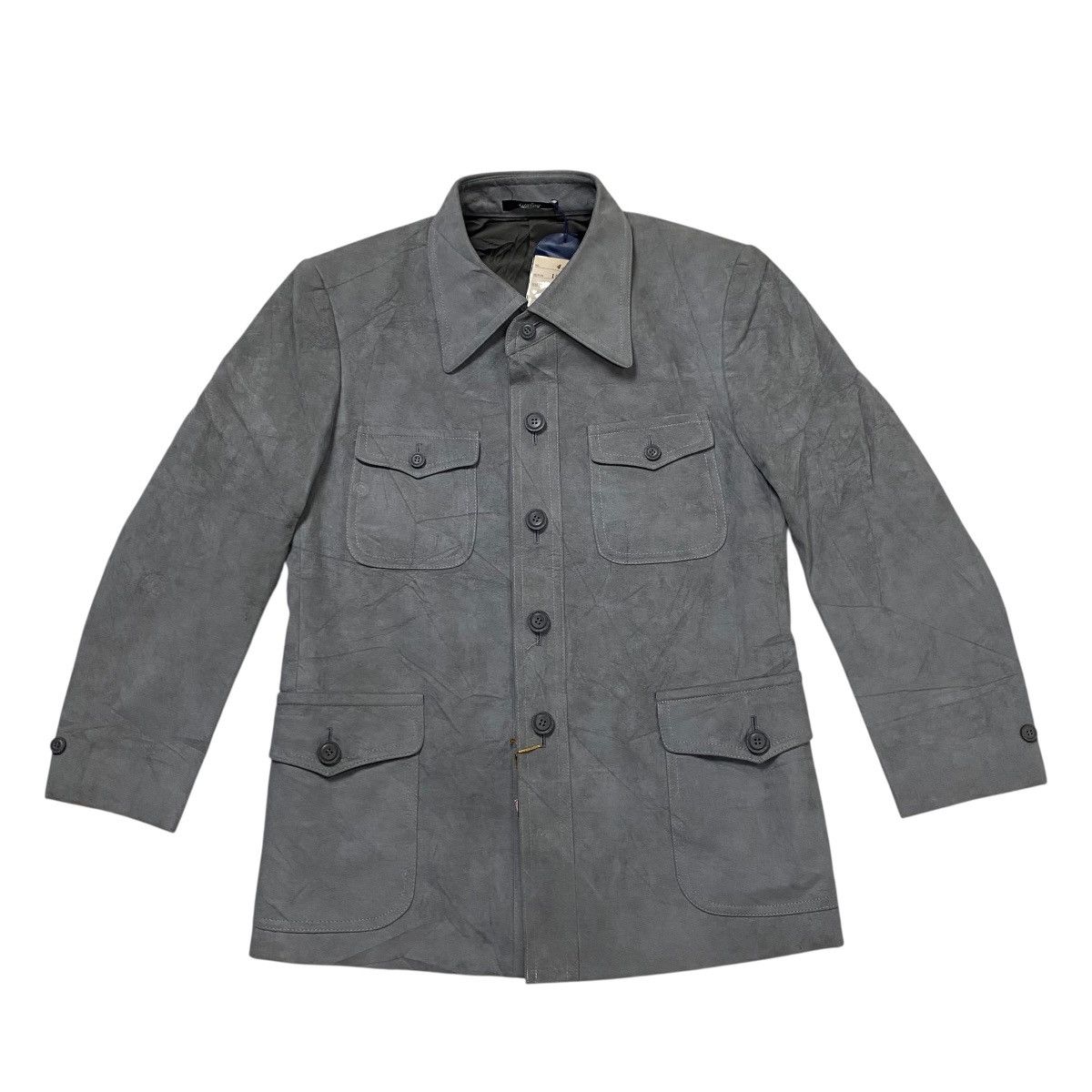 Leather Ecsaine suede leather jacket Size US M / EU 48-50 / 2 - 1 Thumbnail