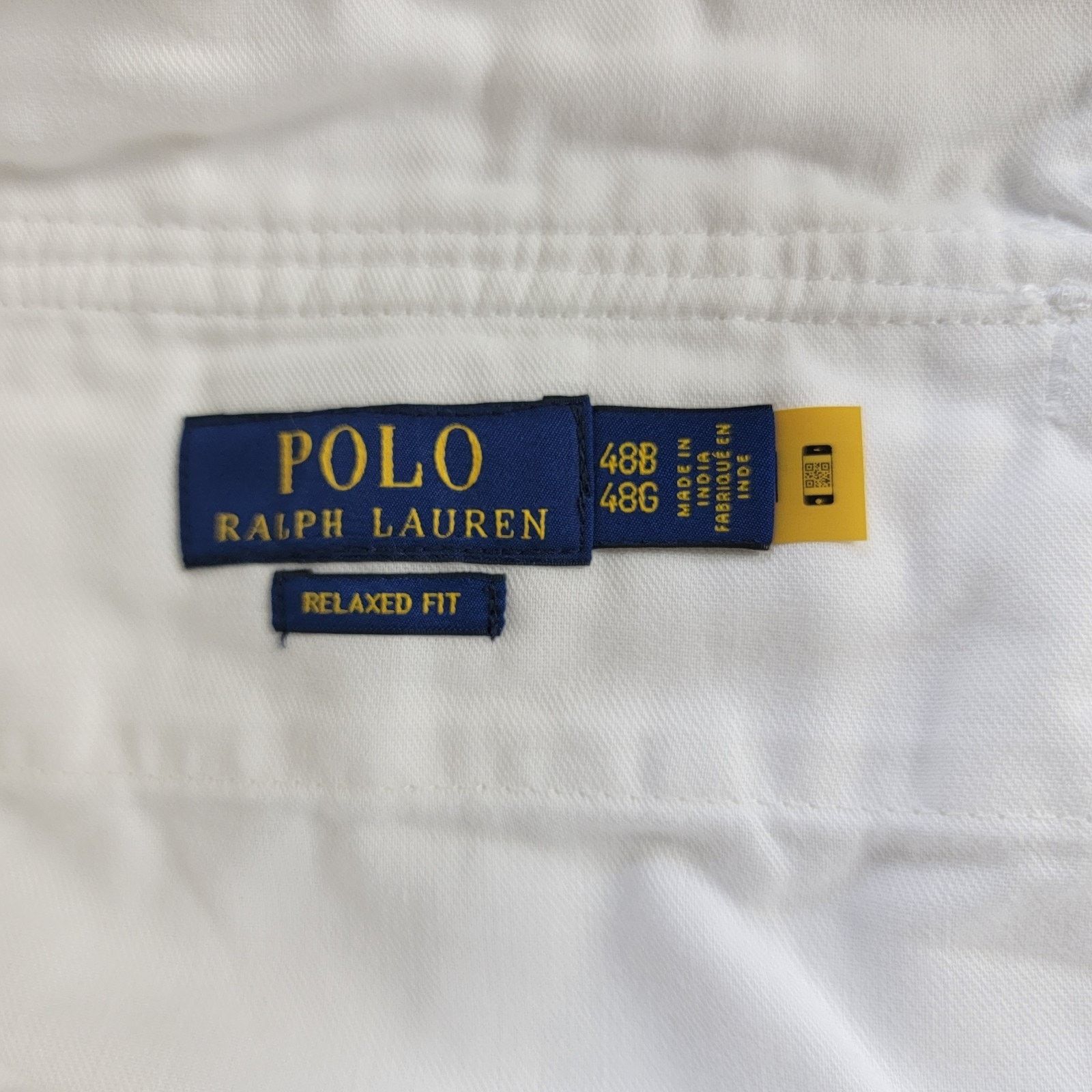 Polo Ralph Lauren Polo Ralph Lauren White Relaxed Fit Cargo Shorts 48 Size US 44 / EU 60 - 8 Thumbnail