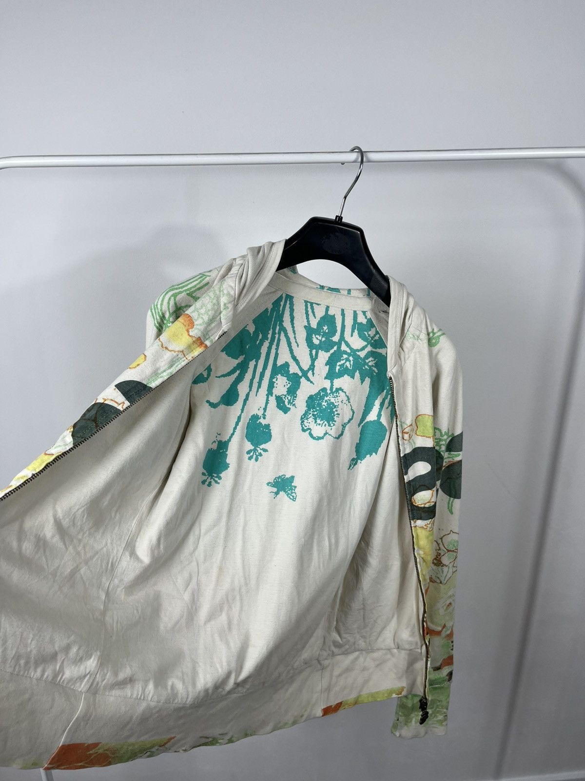 Desigual Desigual floral zip up hoodie multicolor graphic jacket XS Size XS / US 0-2 / IT 36-38 - 7 Thumbnail