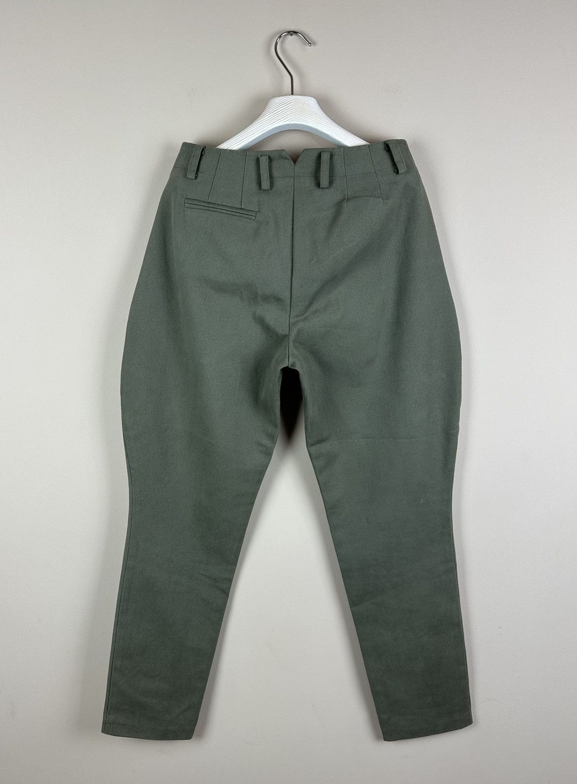 Margaret Howell CABBAGES & ROSES Jodhepurse Equestrian khaki pants trousers Size 27" / US 4 / IT 40 - 9 Thumbnail