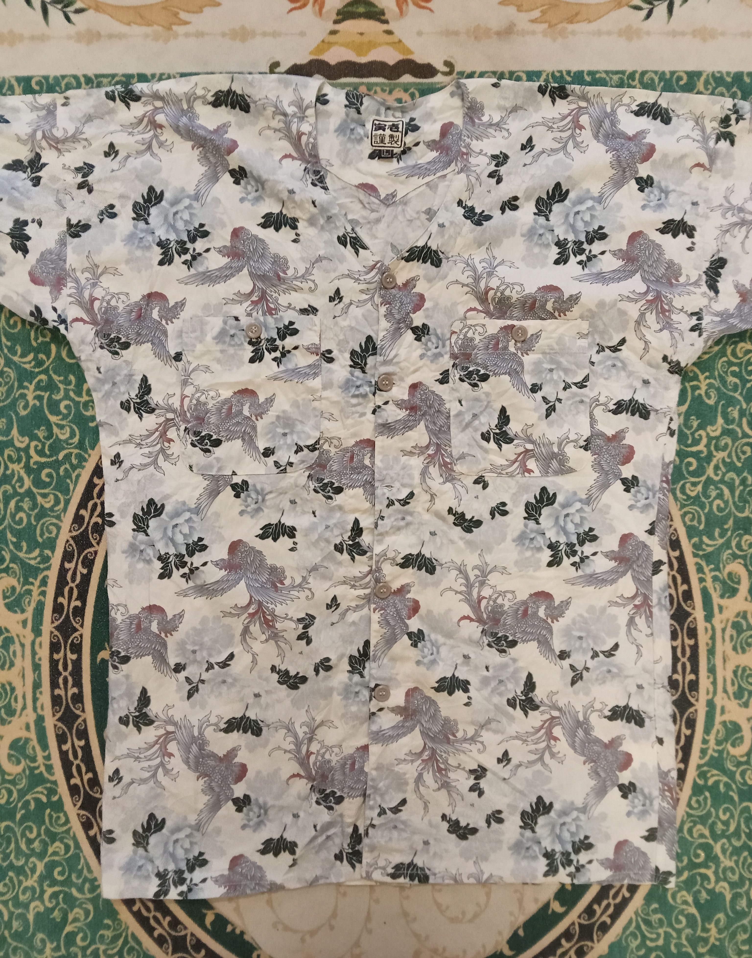 Vintage Toraichi Phoenix Motive Shirt