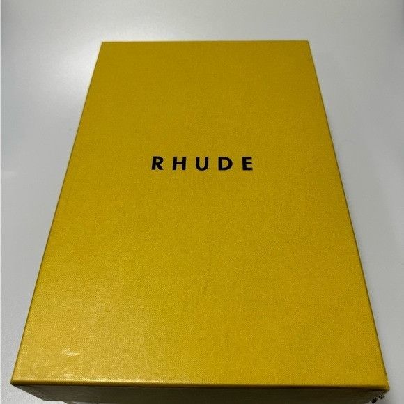 Rhude Rhude Rhecess High Top Sneakers White Black Men’s Size 8 Size US 8 / EU 41 - 7 Thumbnail
