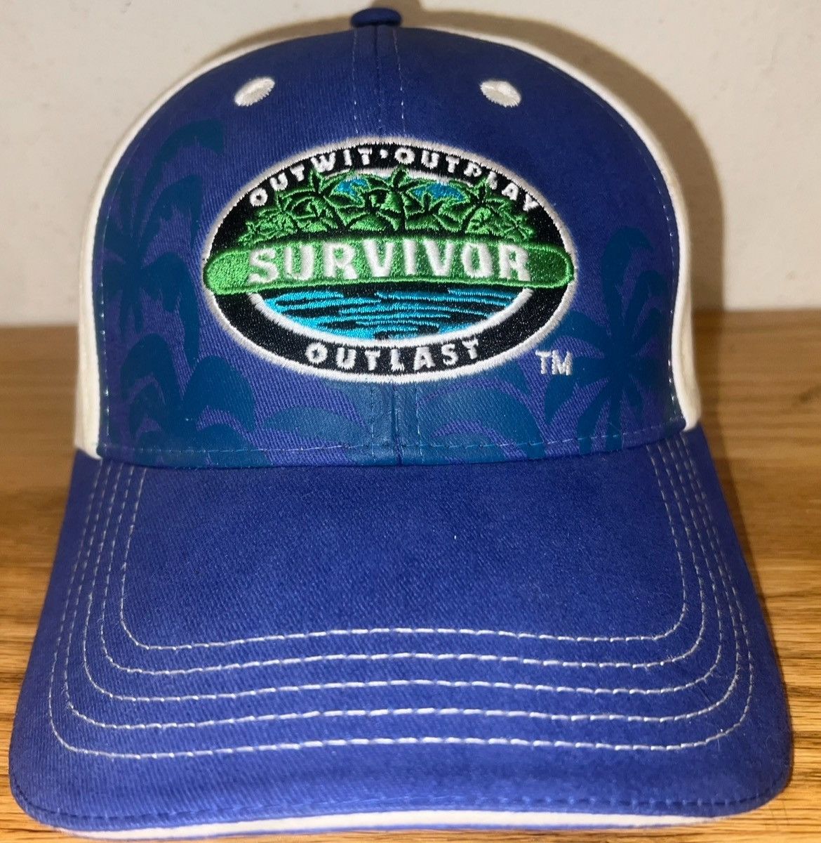 Other Vintage Survivor CBS TV Show Outwit Outplay Outlast Hat Size ONE SIZE - 2 Thumbnail