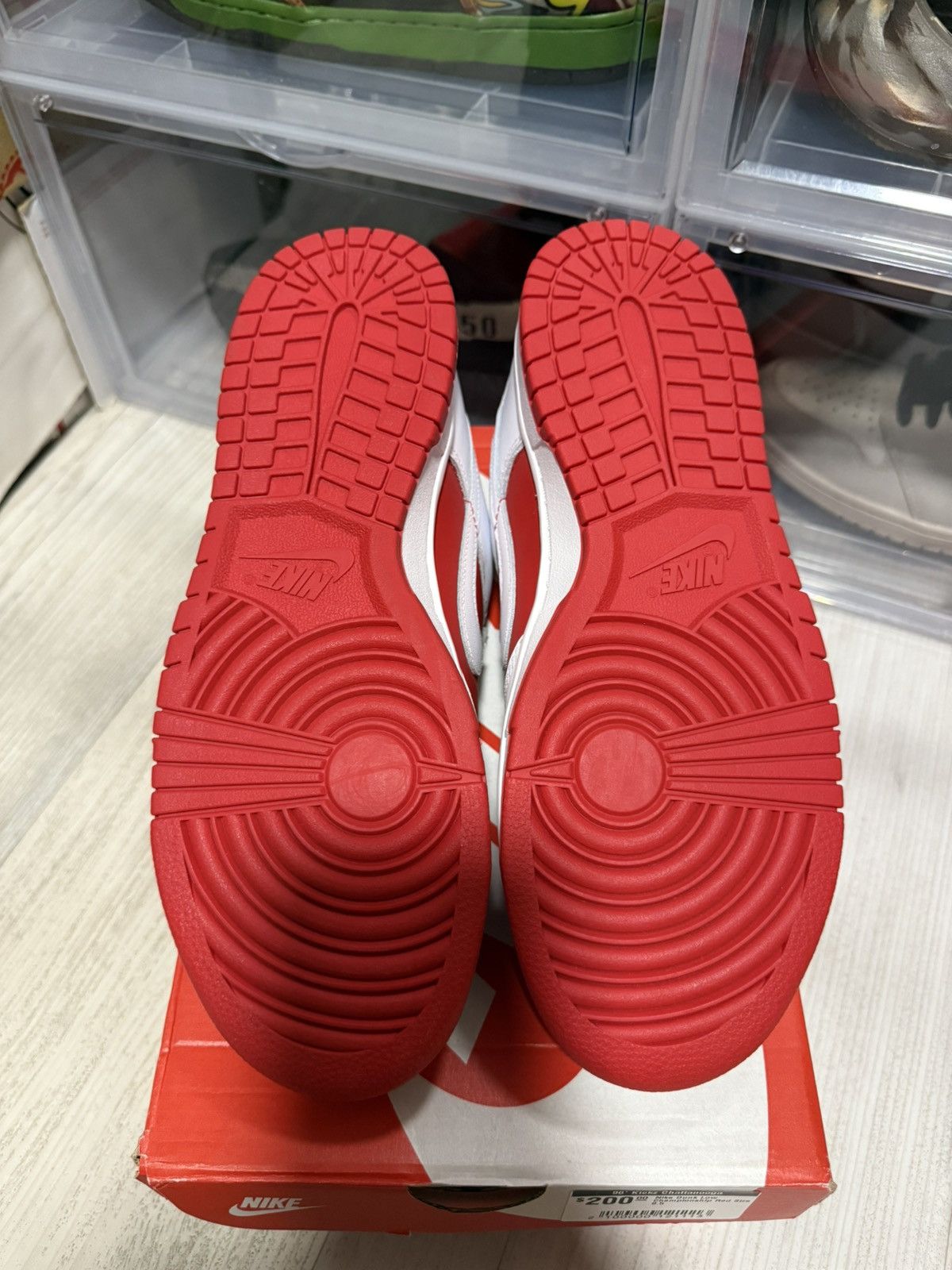 Nike Nike Dunk Low Championship Red Size US 8.5 / EU 41-42 - 7 Thumbnail